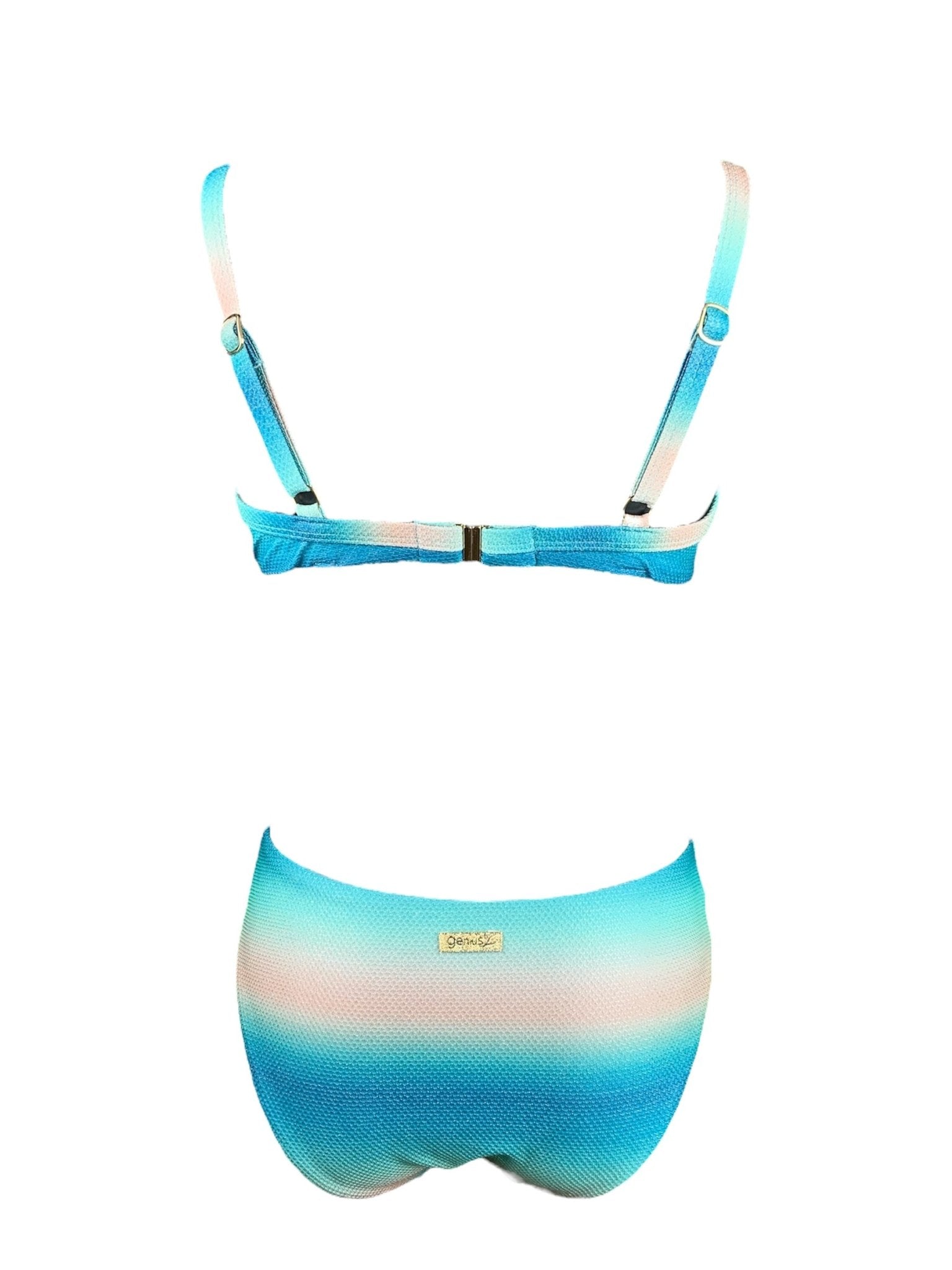 Genius Bikini Ferretto Maya KD Nuance Azzurro Genius Beachwear
