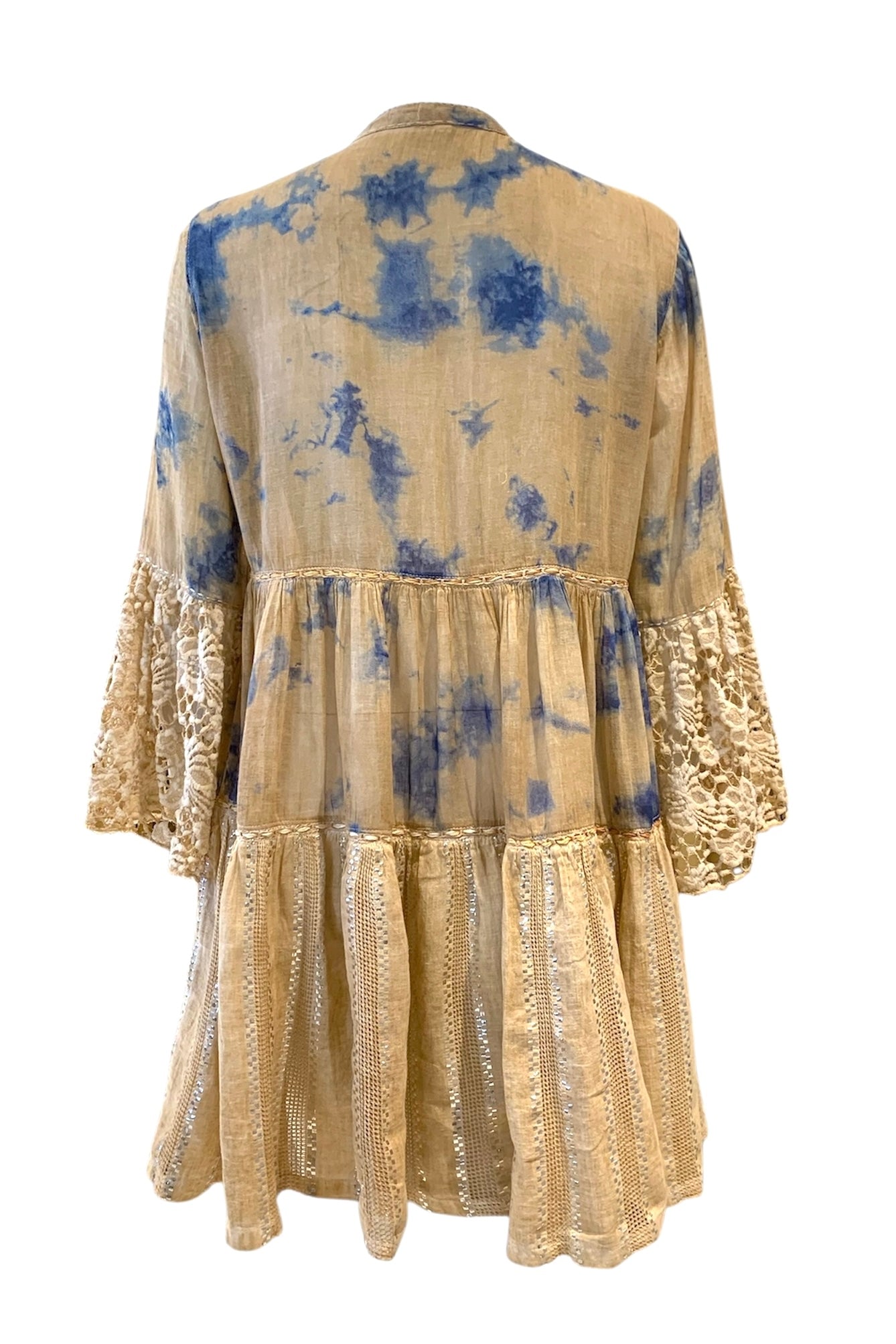 Kaftano Fantasia Batik con Ricami - Bikini D'amare Riccione