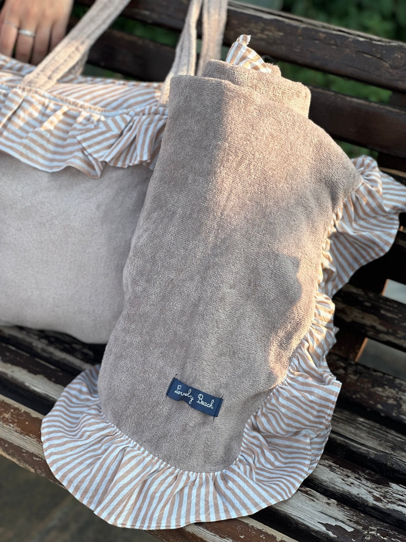 Set Costa Azzurra - Borsa Mare - Telo - Pochette - Bikini D'amare Riccione