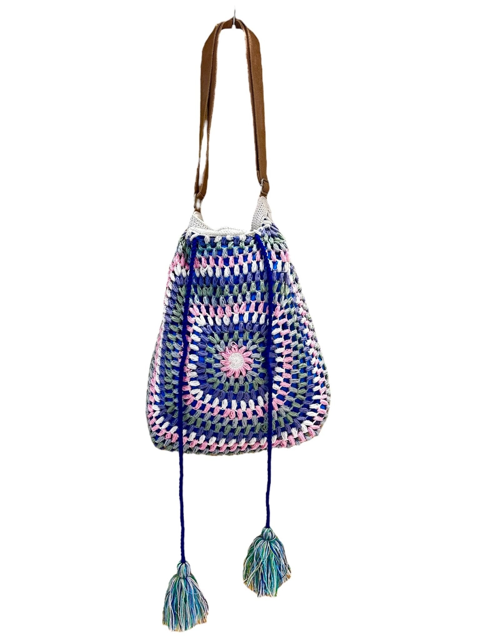 Susy Mix Borsa Uncinetto e Pon Pon Bikini D'amare