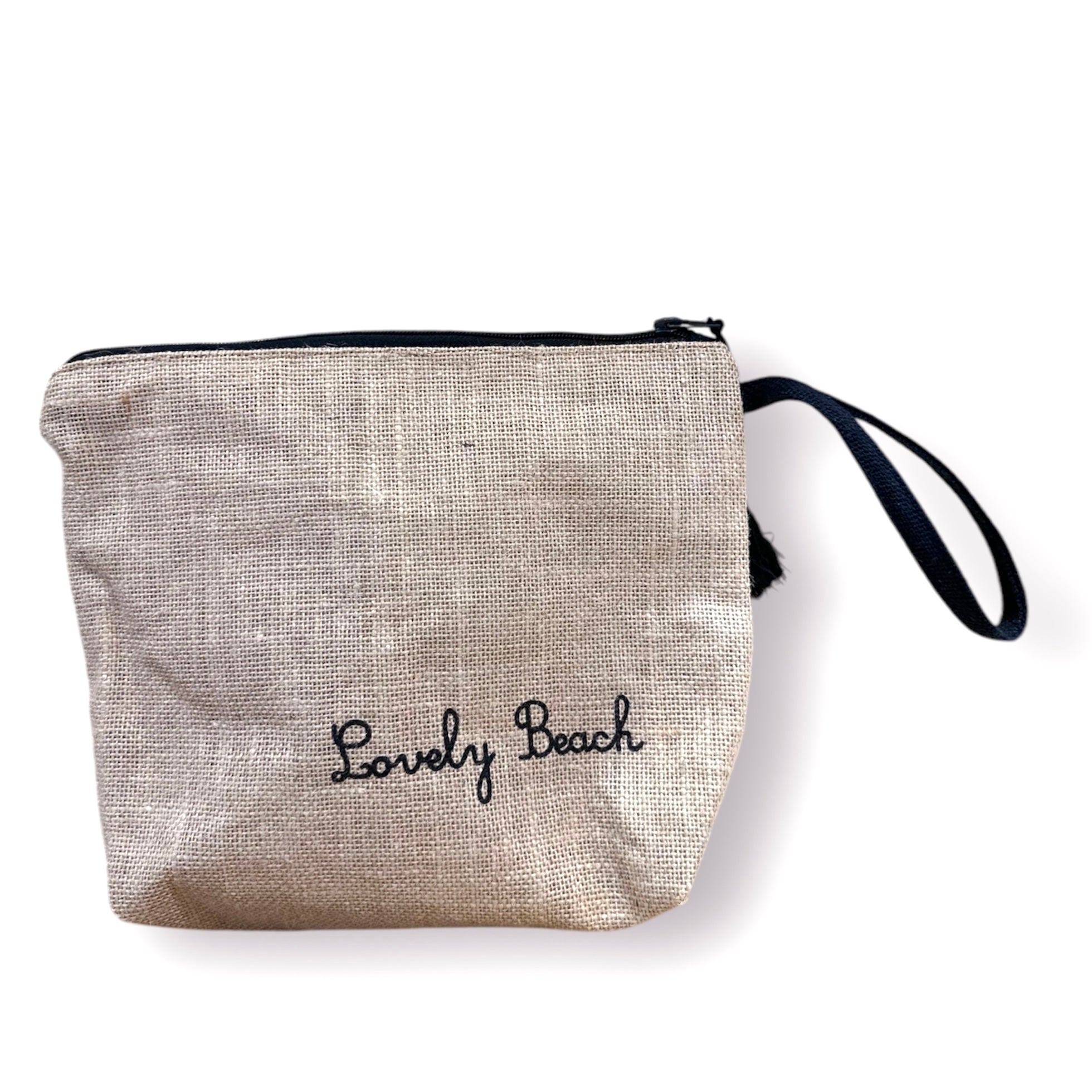 Lovely Beach Pochette Juta Good Vibes - Scegli il Colore - Bikini D'amare Riccione