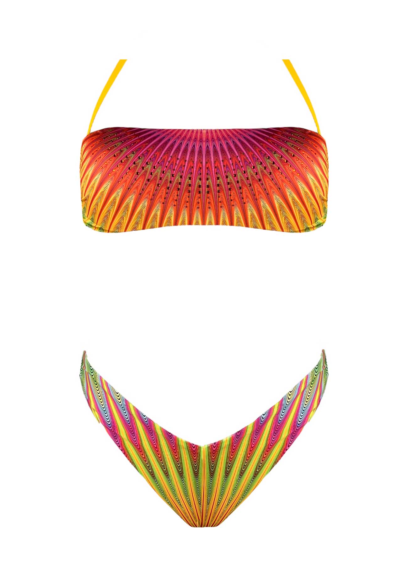2Bekini Bikini Fascia Hoptical Atollo Hot - Bikini D'amare Riccione