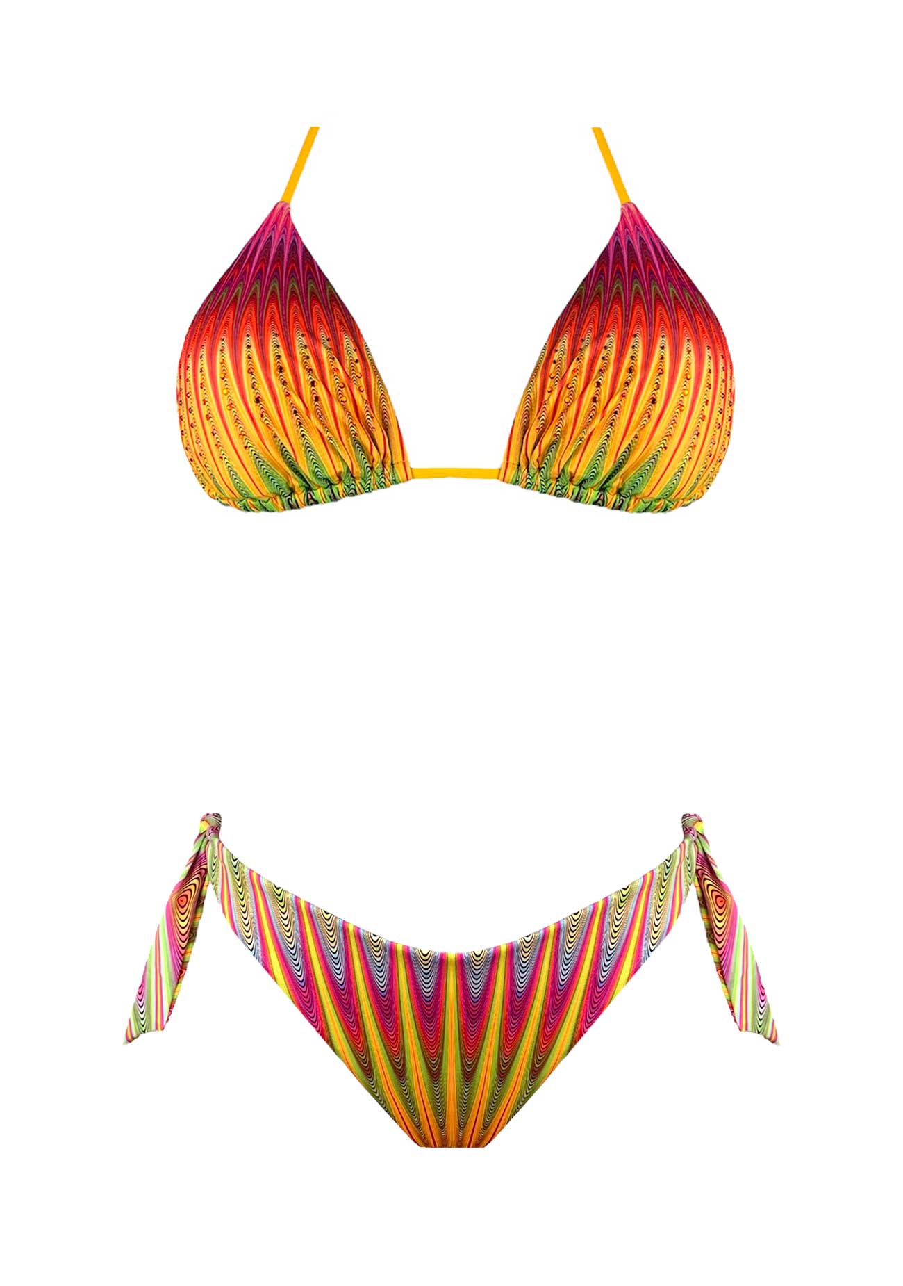 2Bekini Bikini Triangolo Hoptical Atollo Hot - Bikini D'amare Riccione