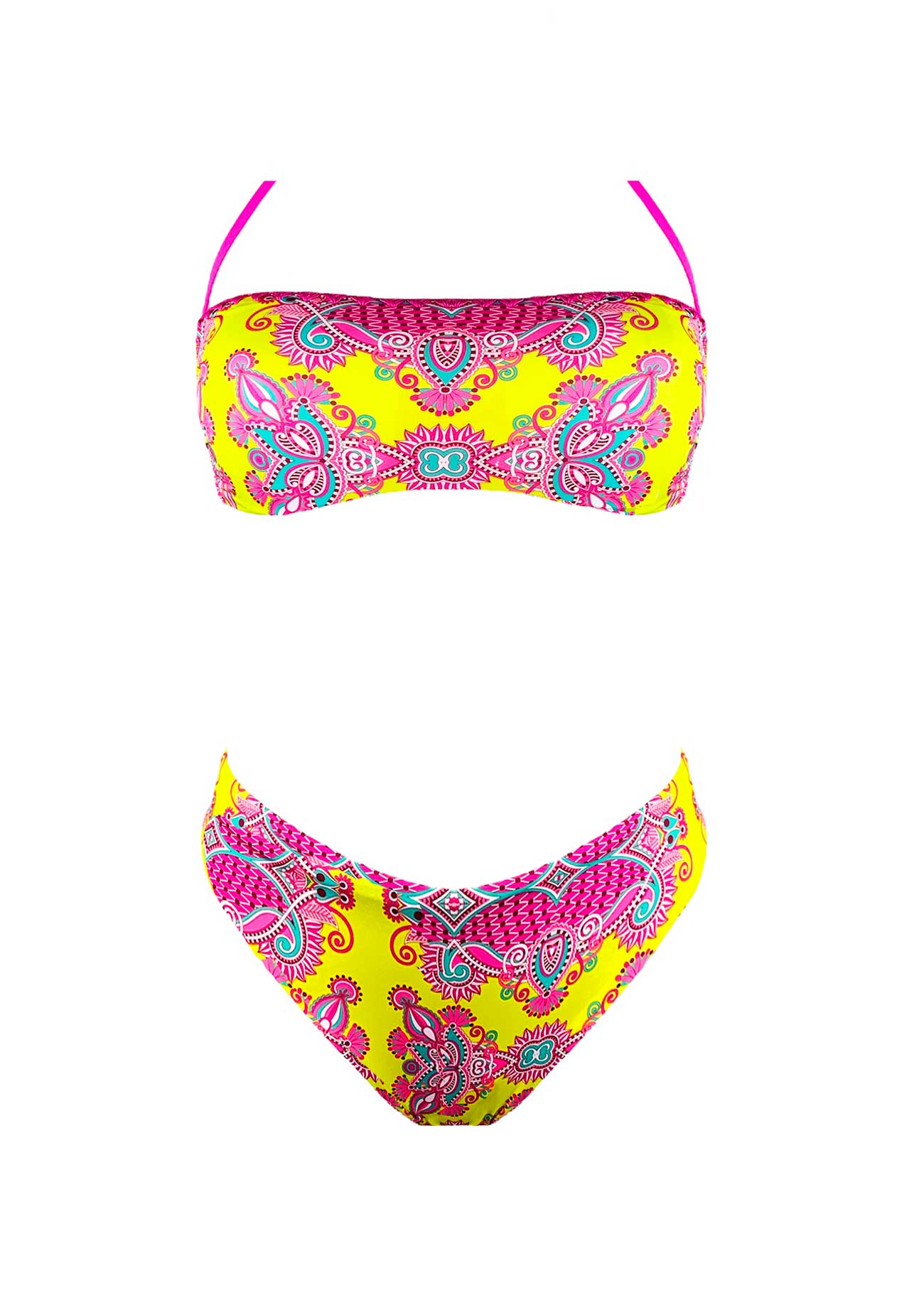 2Bekini Bikini Fascia Candy Shocking - Bikini D'amare Riccione