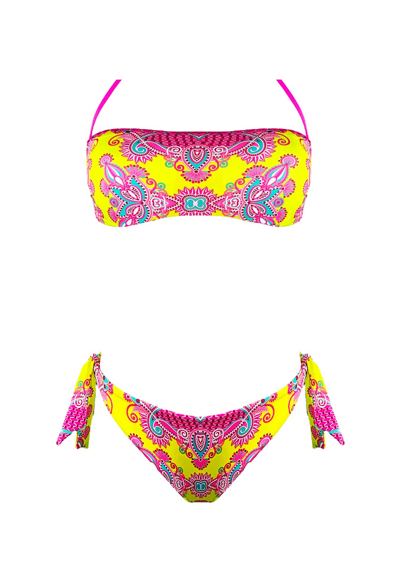 2Bekini Bikini Fascia Candy Shocking - Bikini D'amare Riccione