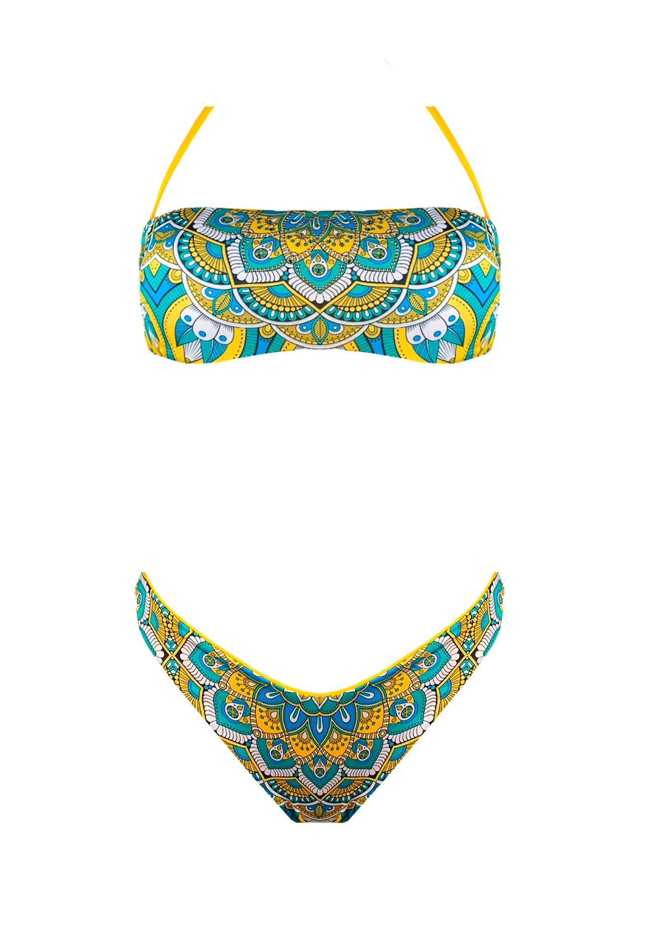 2Bekini Bikini Fascia Indian Charme Caraibi - Bikini D'amare Riccione
