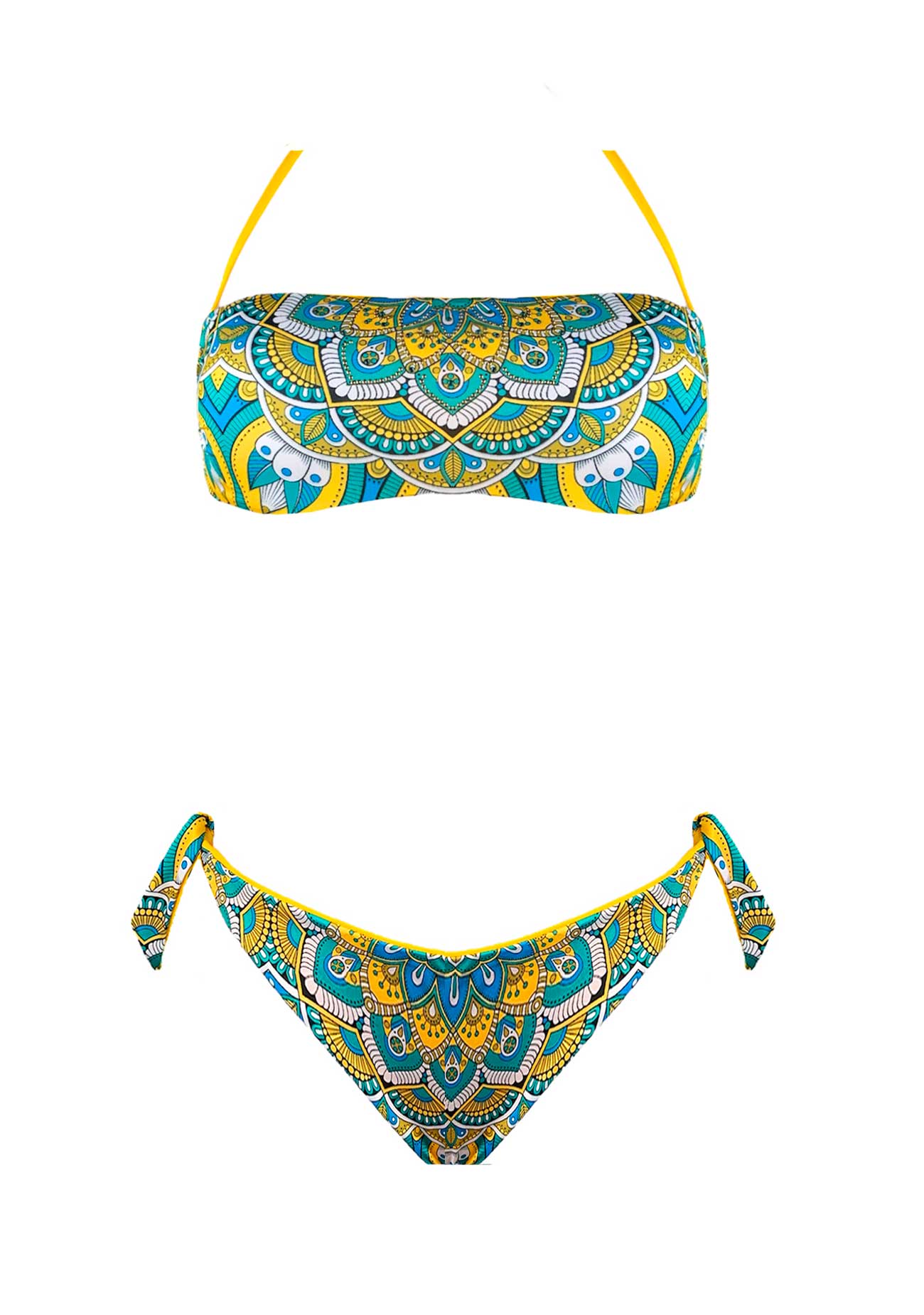 2Bekini Bikini Fascia Indian Charme Caraibi - Bikini D'amare Riccione