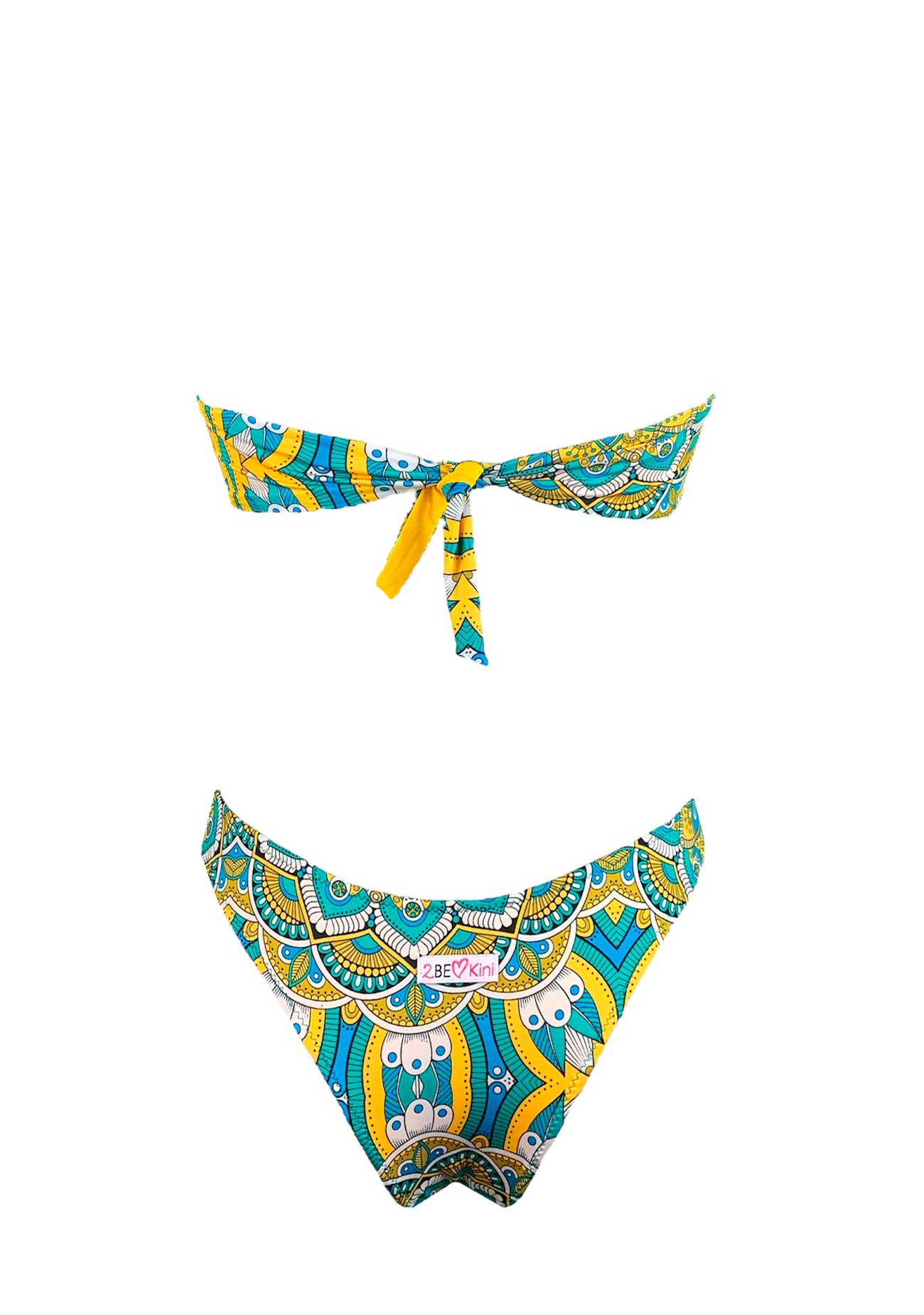 2Bekini Bikini Fascia Indian Charme Caraibi - Bikini D'amare Riccione