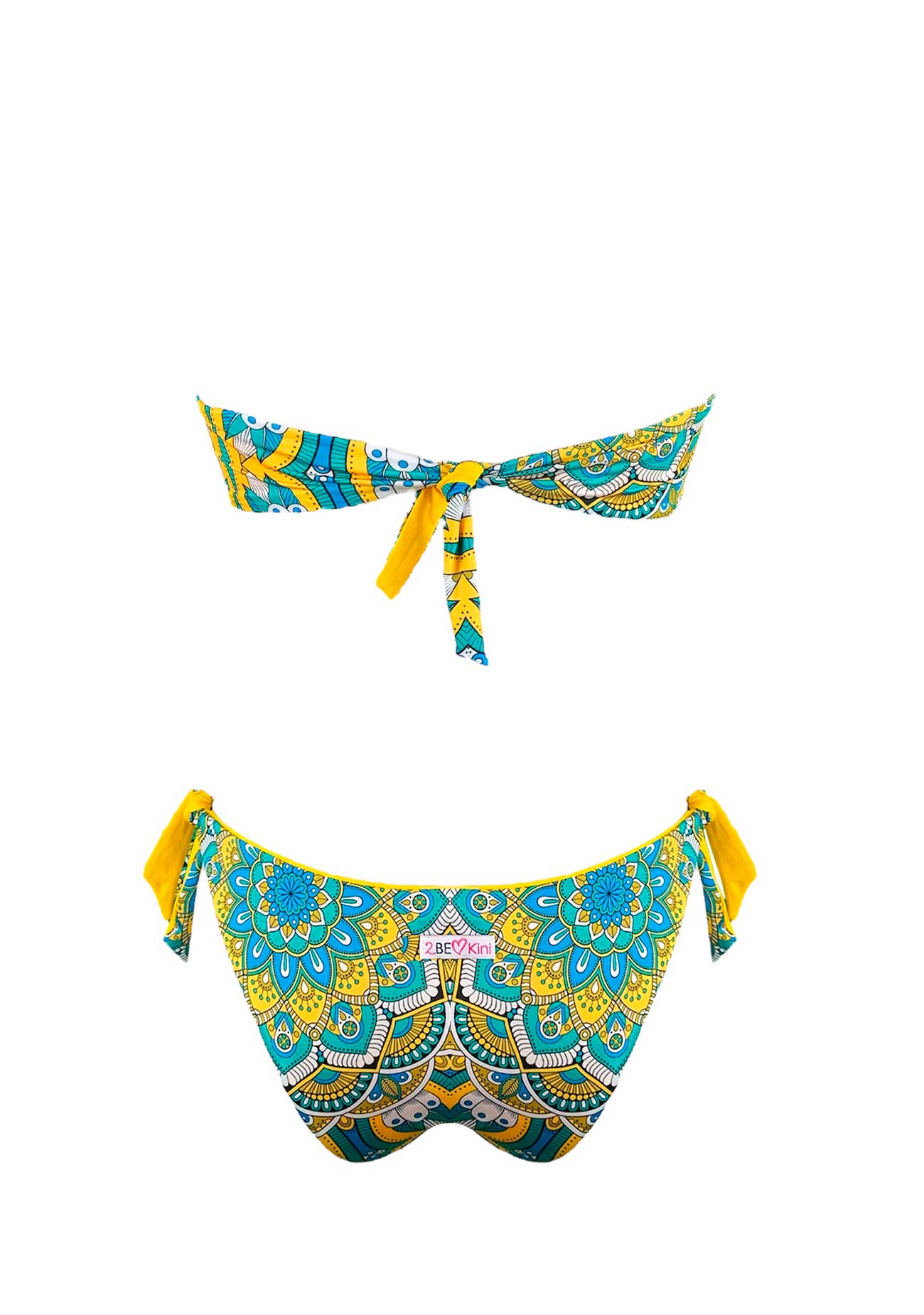 2Bekini Bikini Fascia Indian Charme Caraibi - Bikini D'amare Riccione