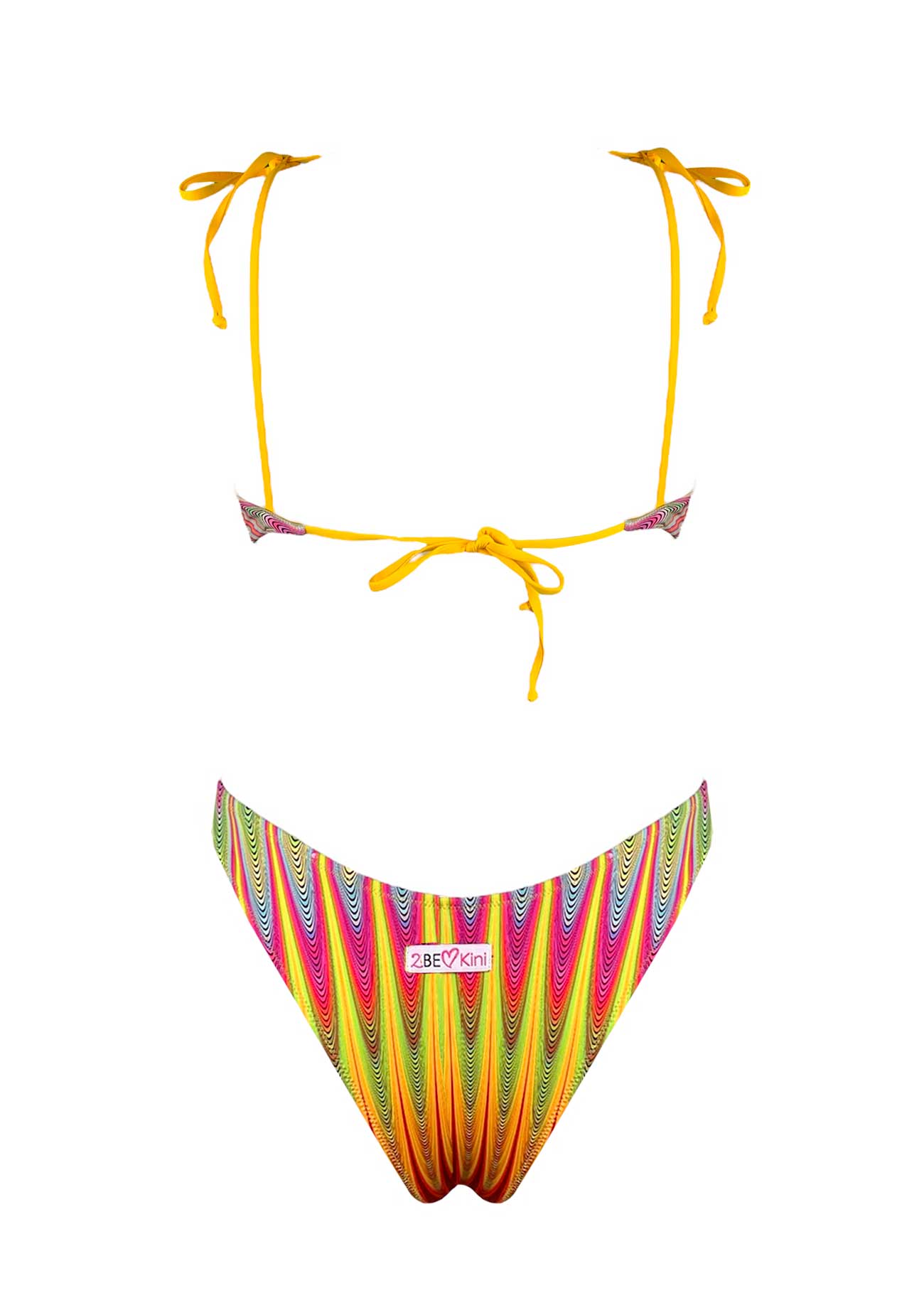 2Bekini Bikini Top Hoptical Atollo Hot - Bikini D'amare Riccione