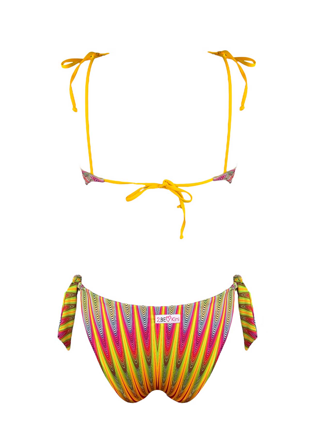 2Bekini Bikini Top Hoptical Atollo Hot - Bikini D'amare Riccione
