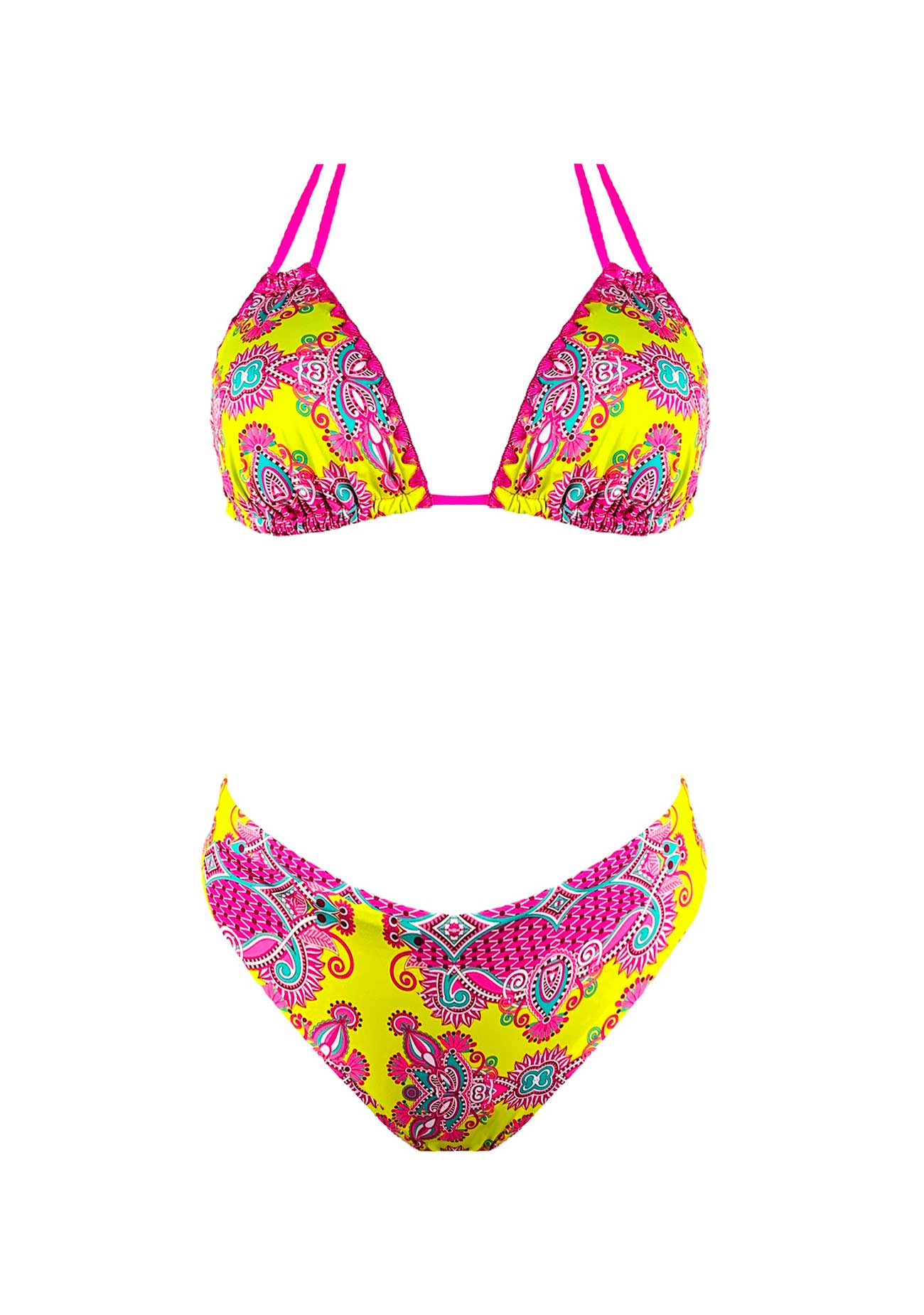 2Bekini Bikini Triangolo Candy Shocking - Bikini D'amare Riccione