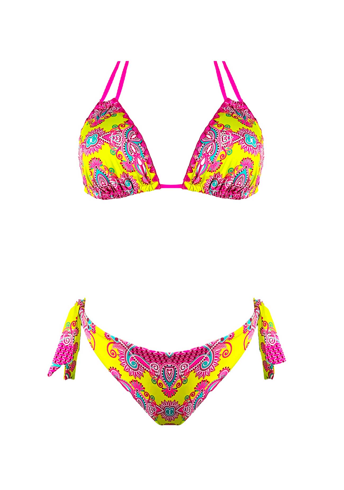 2Bekini Bikini Triangolo Candy Shocking - Bikini D'amare Riccione