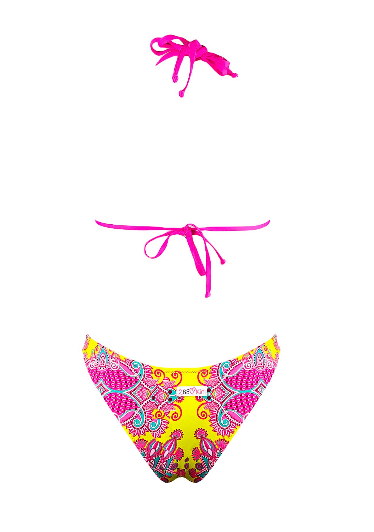 2Bekini Bikini Triangolo Candy Shocking - Bikini D'amare Riccione