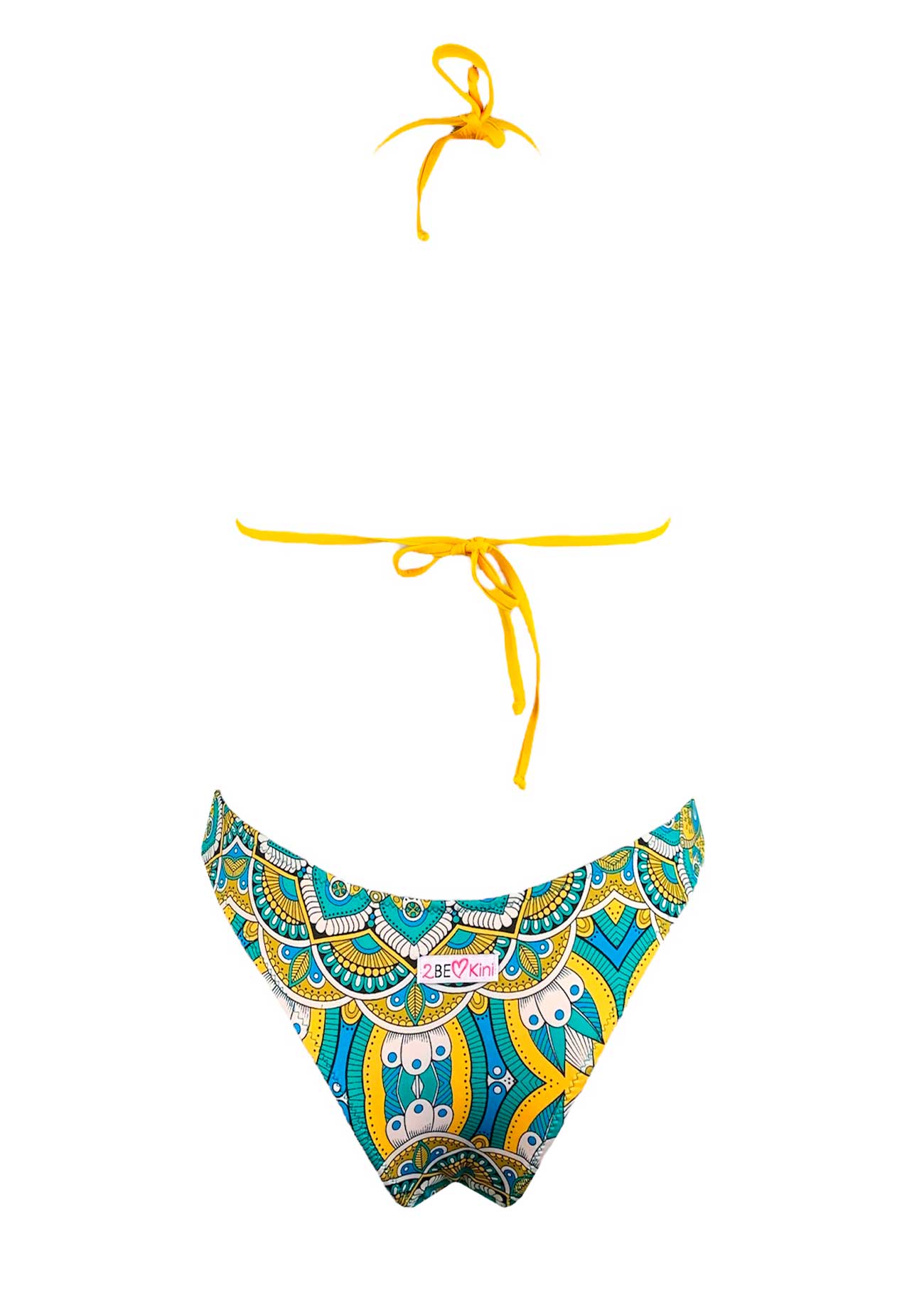 2Bekini Bikini Triangolo Indian Charme Caraibi - Bikini D'amare Riccione