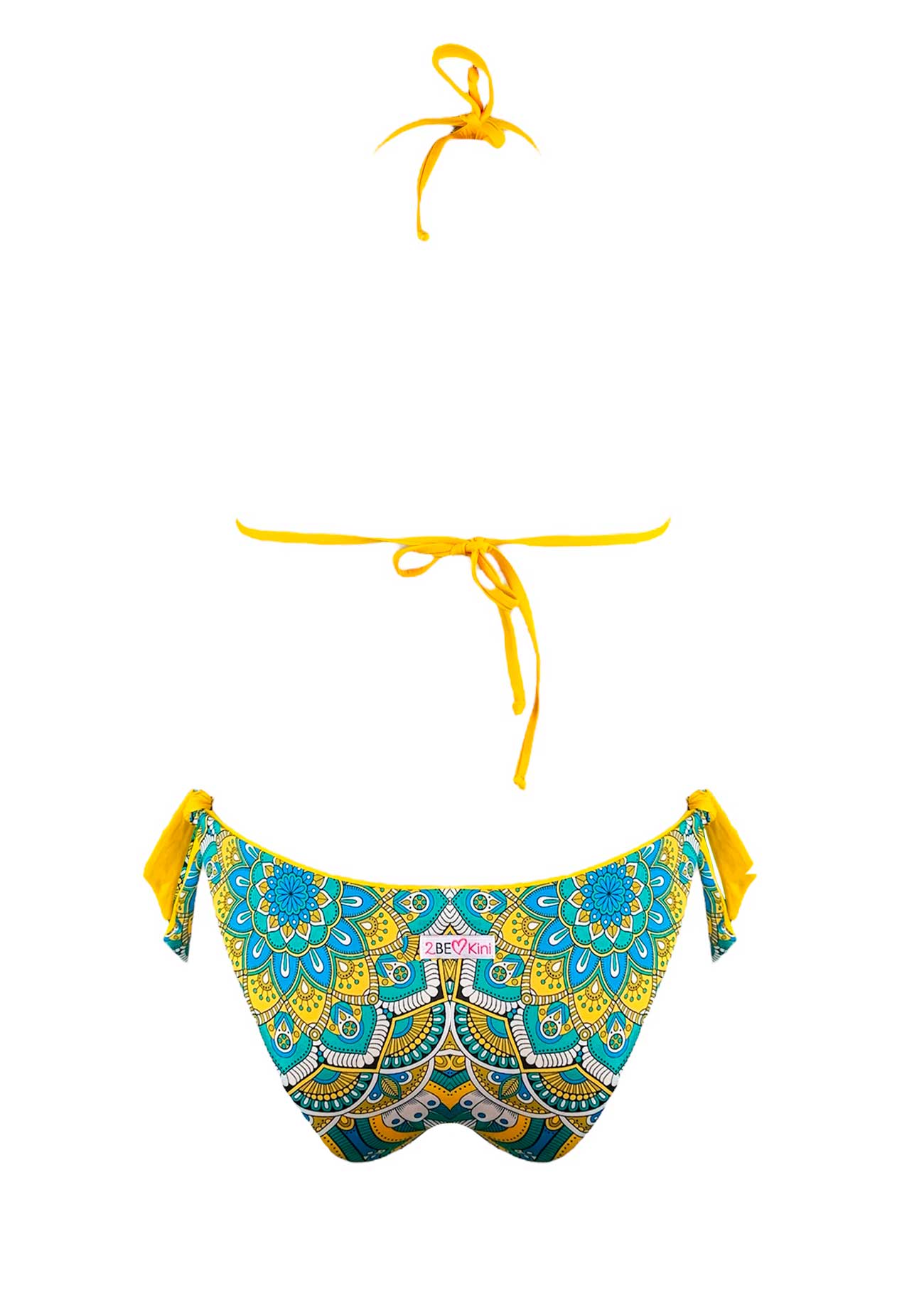 2Bekini Bikini Triangolo Indian Charme Caraibi - Bikini D'amare Riccione