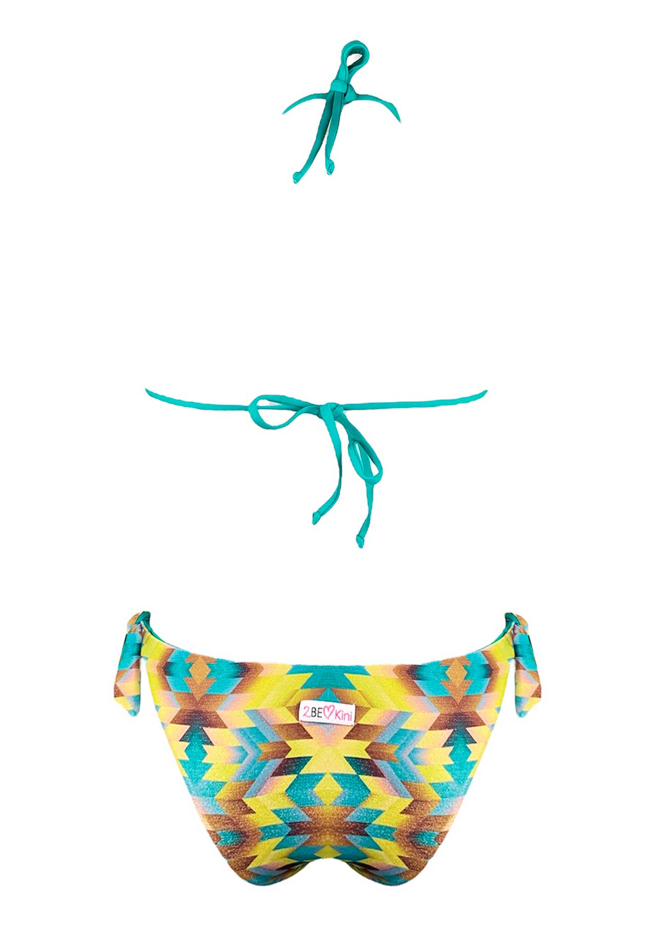 2Bekini Bikini Triangolo New Aztec - Scegli il Colore - Bikini D'amare Riccione