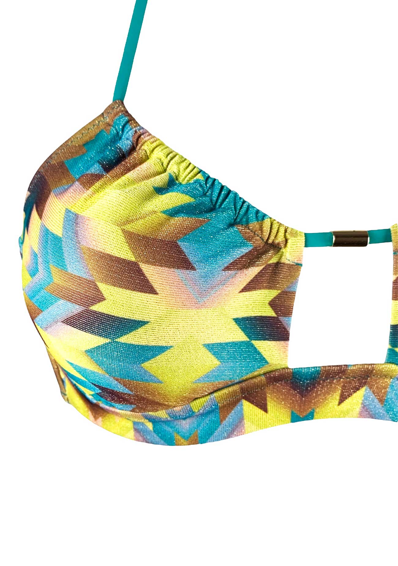 2Bekini Bikini Top New Aztec - Scegli il Colore - Bikini D'amare Riccione