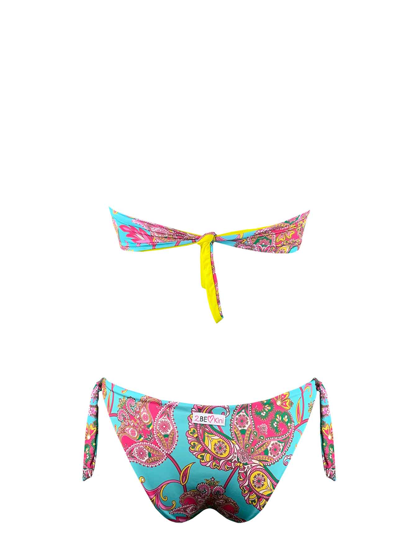 2Bekini Bikini Fascia V Aluna Azzurro 2Bekini