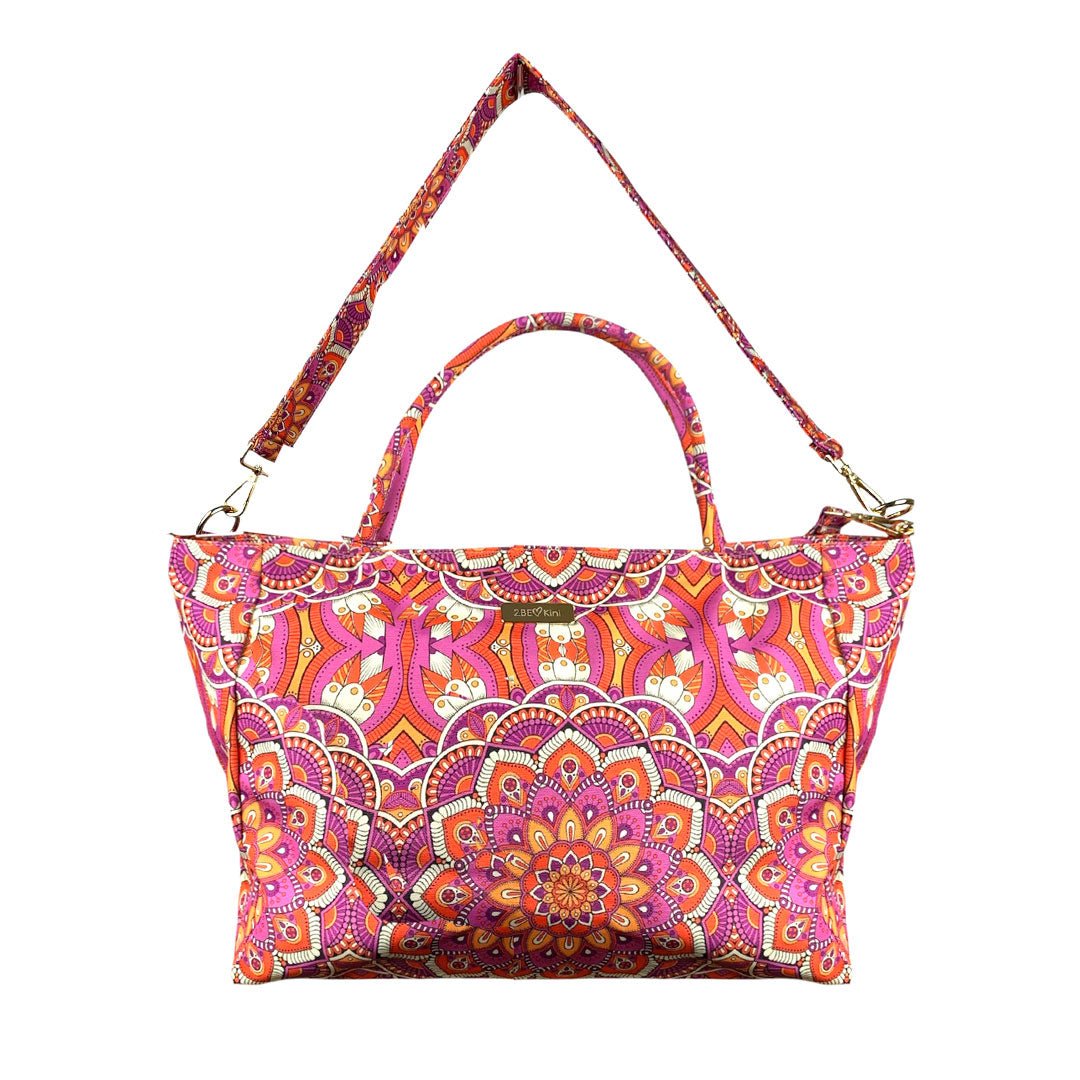 2Bekini Borsa Indian Charme Corallo - Bikini D'amare Riccione