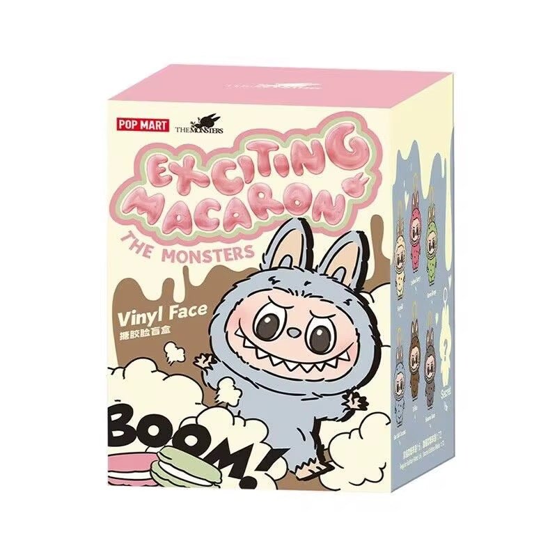 Pop Mart Labubu The Monster Macaron Vinyl Face - Original - Bikini D'amare Riccione