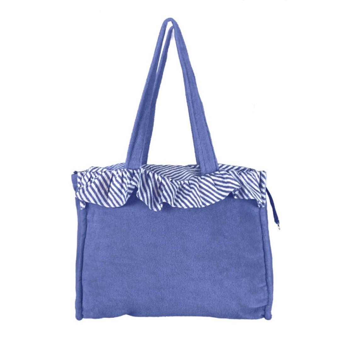 Lovely Beach Borsa Mare Velour Costa Azzurra - Scegli il Colore