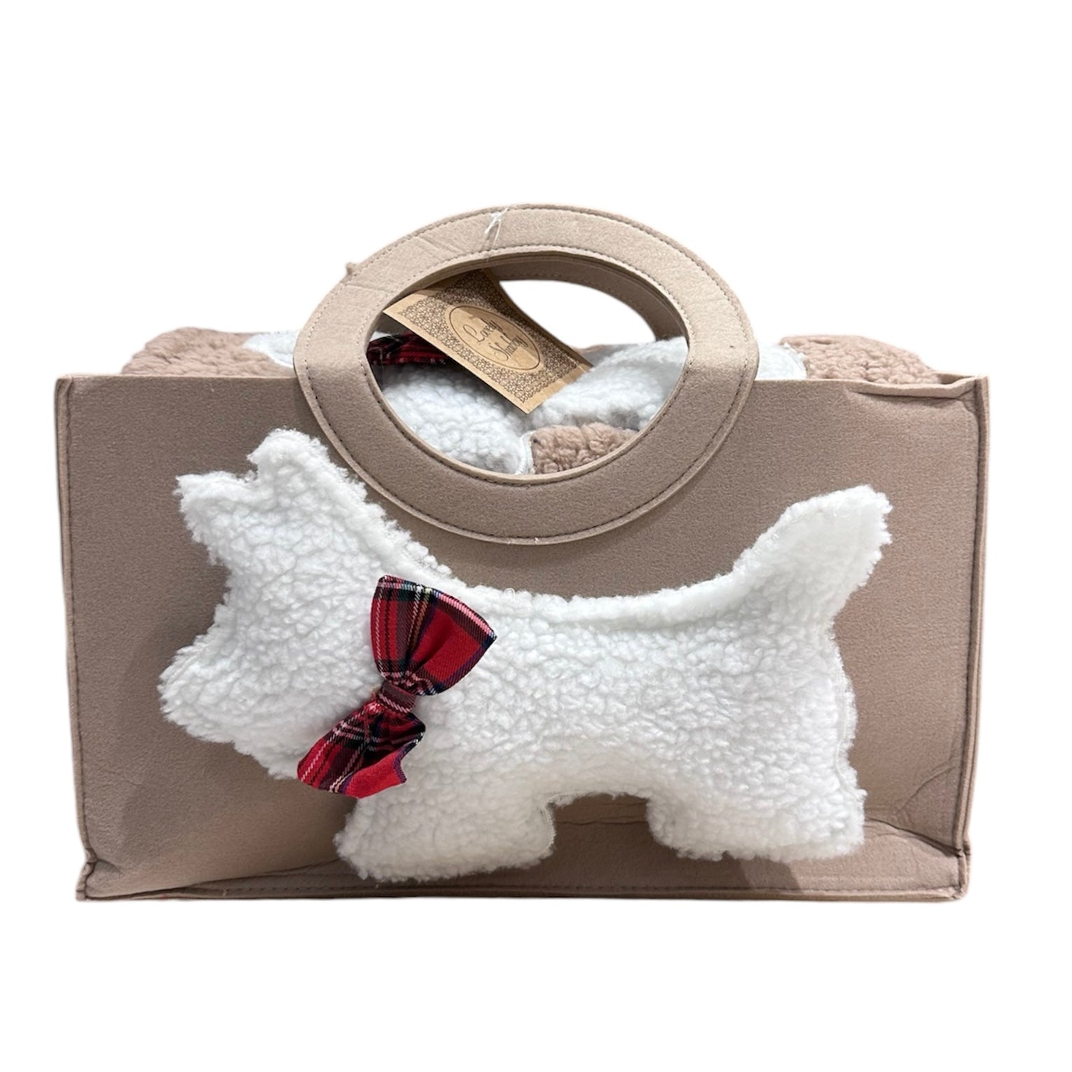 Lovely Shabby Jack Plaid Con Borsa in Feltro 130x160 cm Lovely Shabby