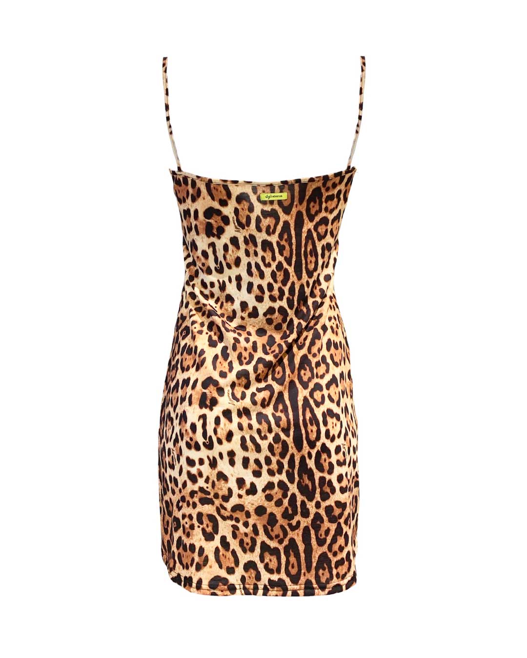 4giveness Abito Corto Fasano Leopard 4giveness