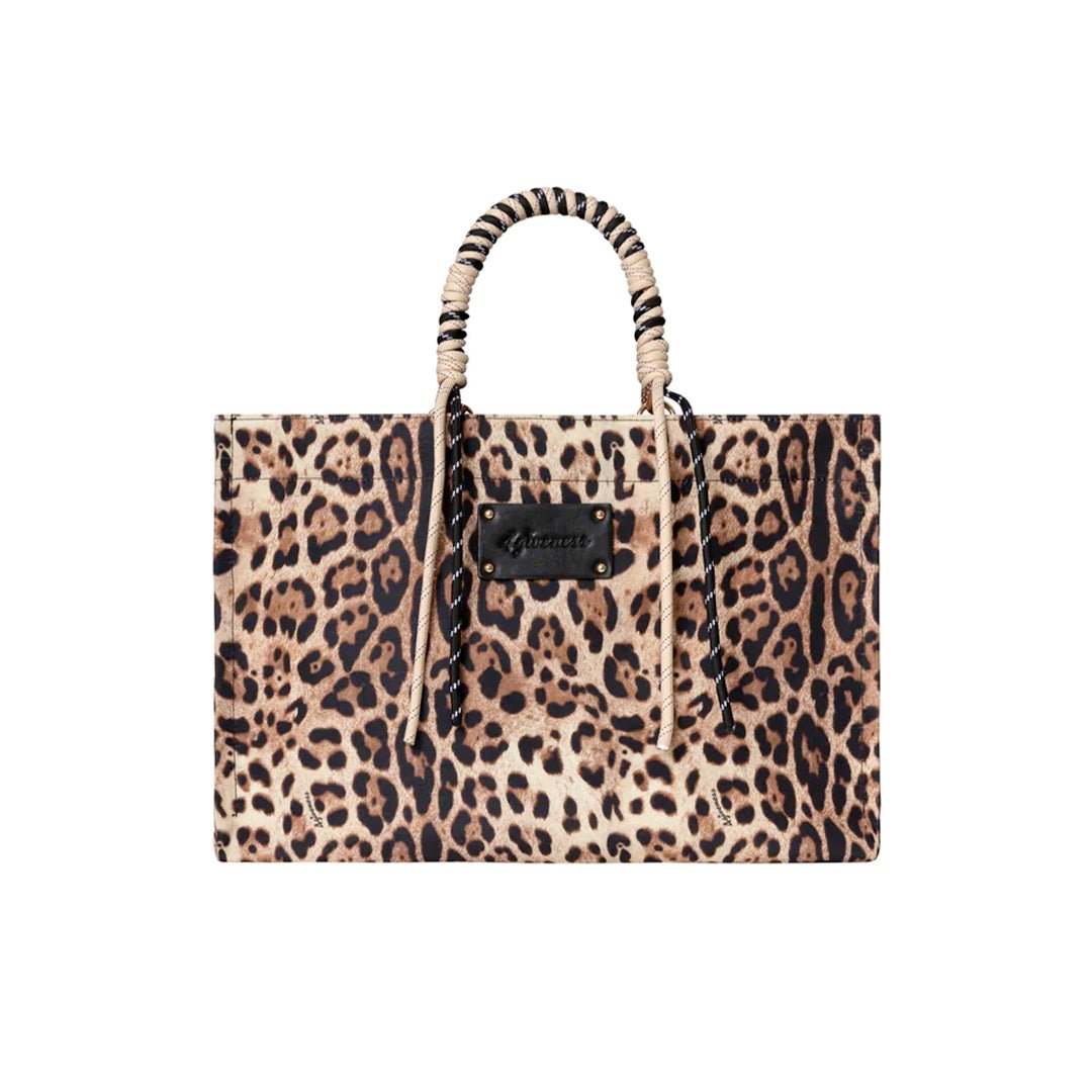 4giveness Borsa Saint Tropez Big Rose Leopard 4giveness