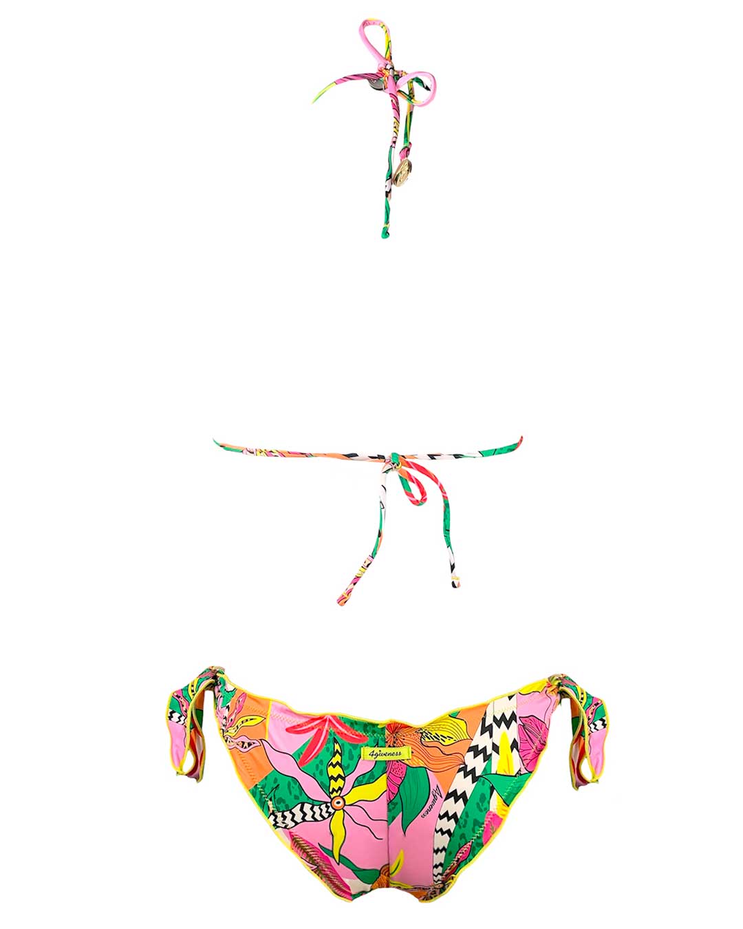 4giveness Bikini Triangolo Free Beach Flower - Bikini D'amare Riccione