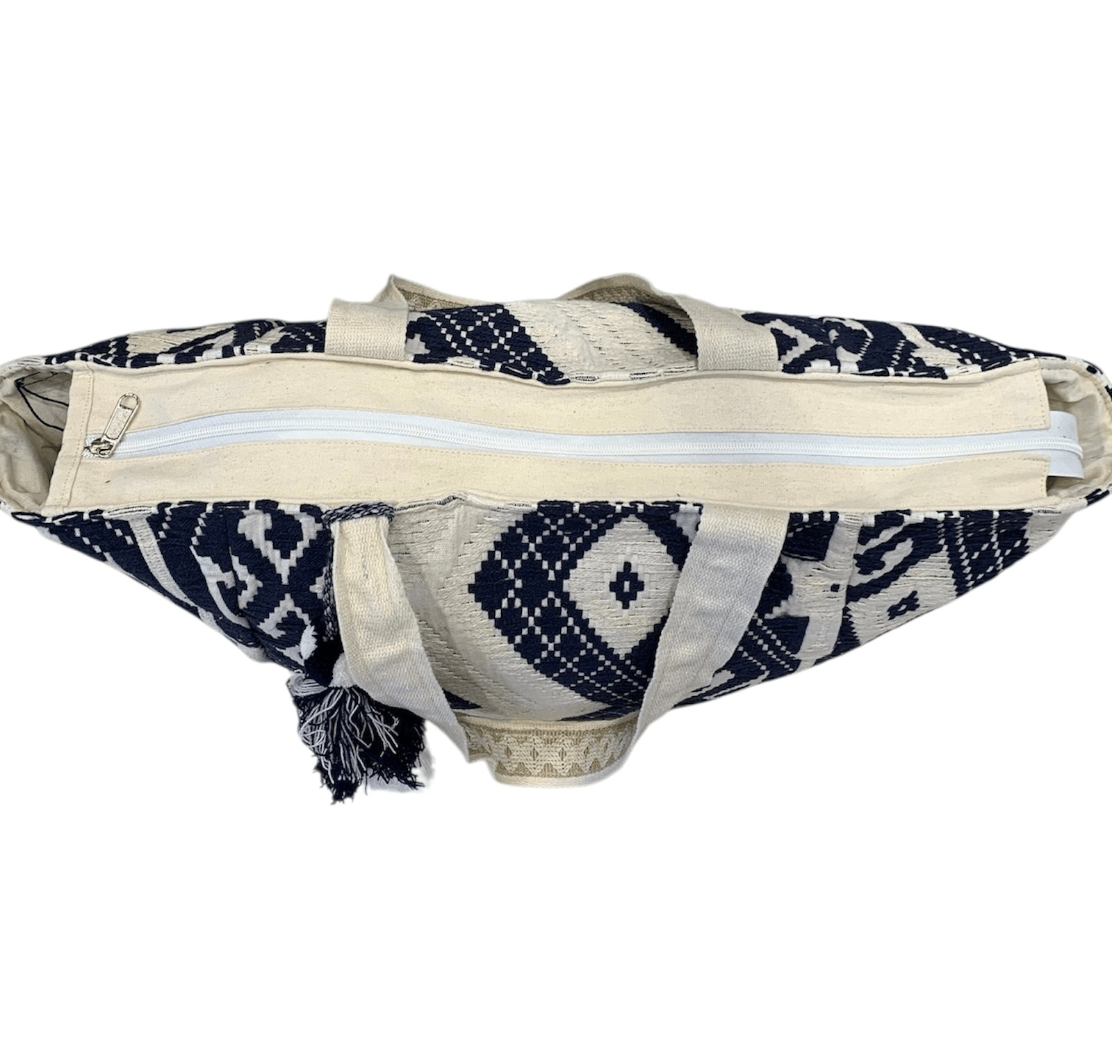 Borsa in Tessuto con Ricamo Artigianale Blu - Bikini D'amare Riccione