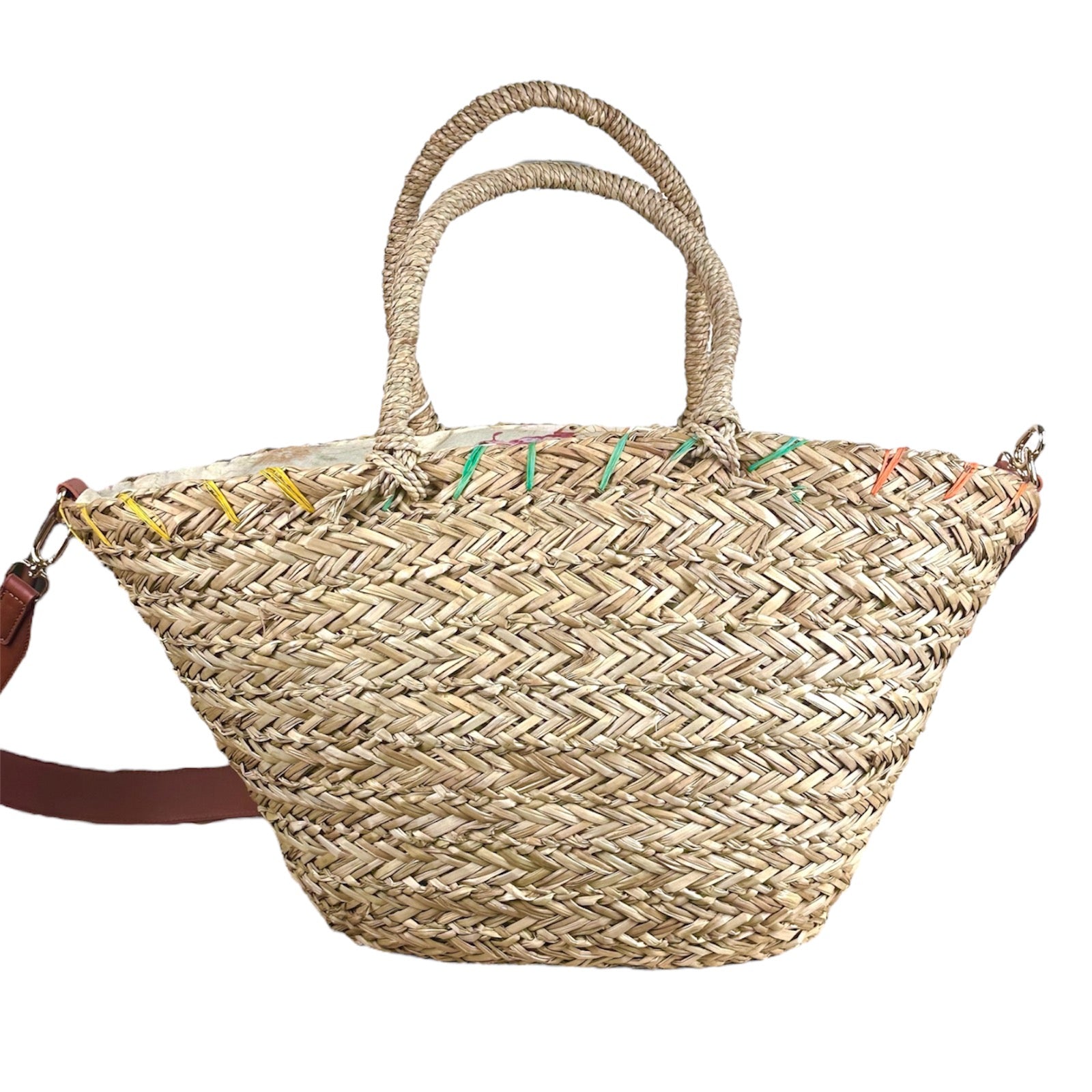 Kassandra e co. Borsa Mare Paglia Butterfly - Bikini D'amare Riccione