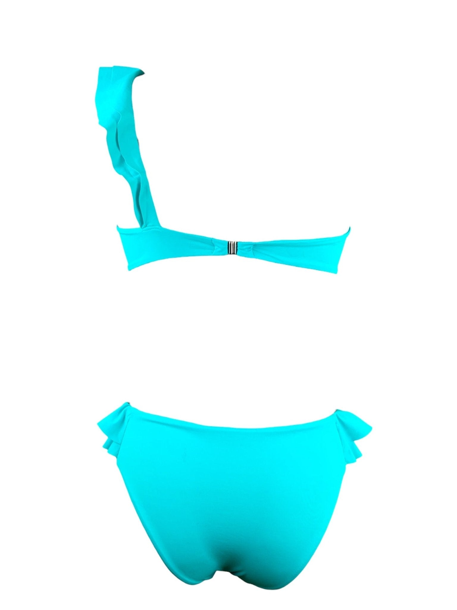 Marette Bikini Monospalla con Voulant Marette Beachwear