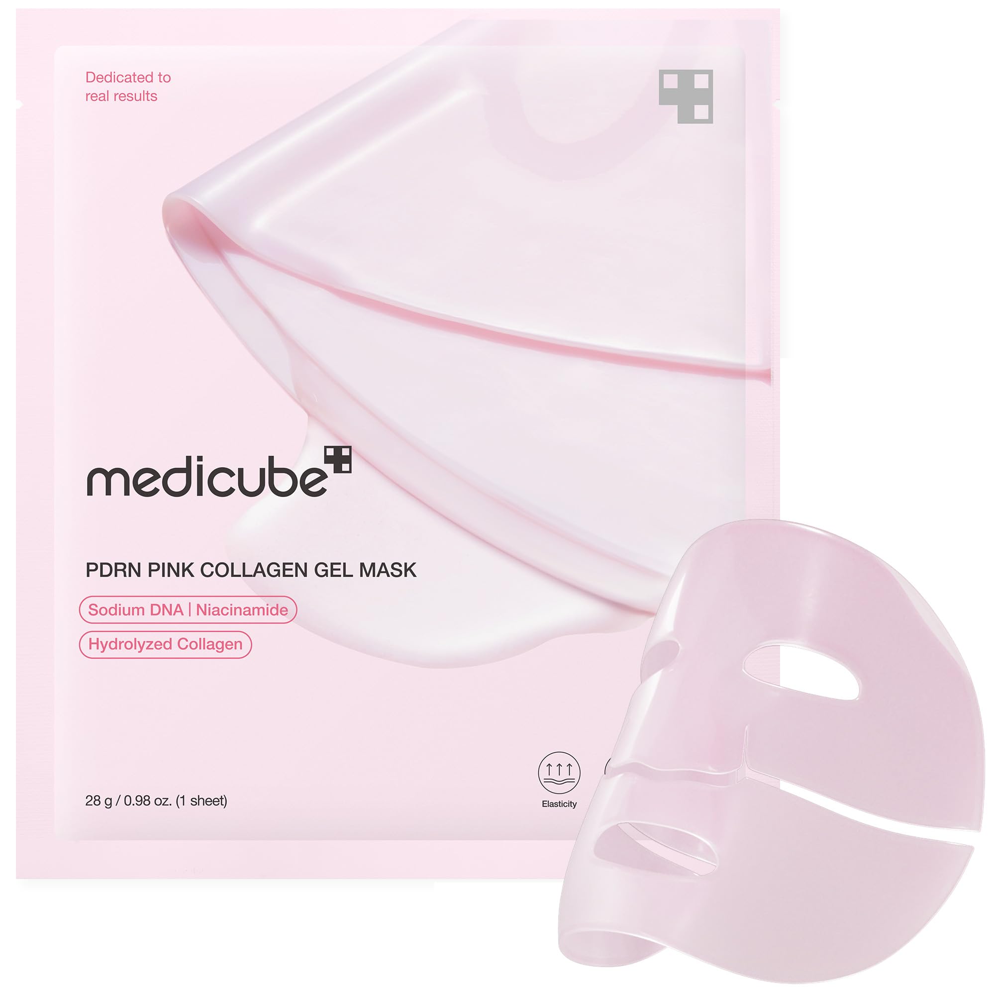 Medicube Pdrn Maschera Gel al Collagene Rosa 28 g - Bikini D'amare Riccione