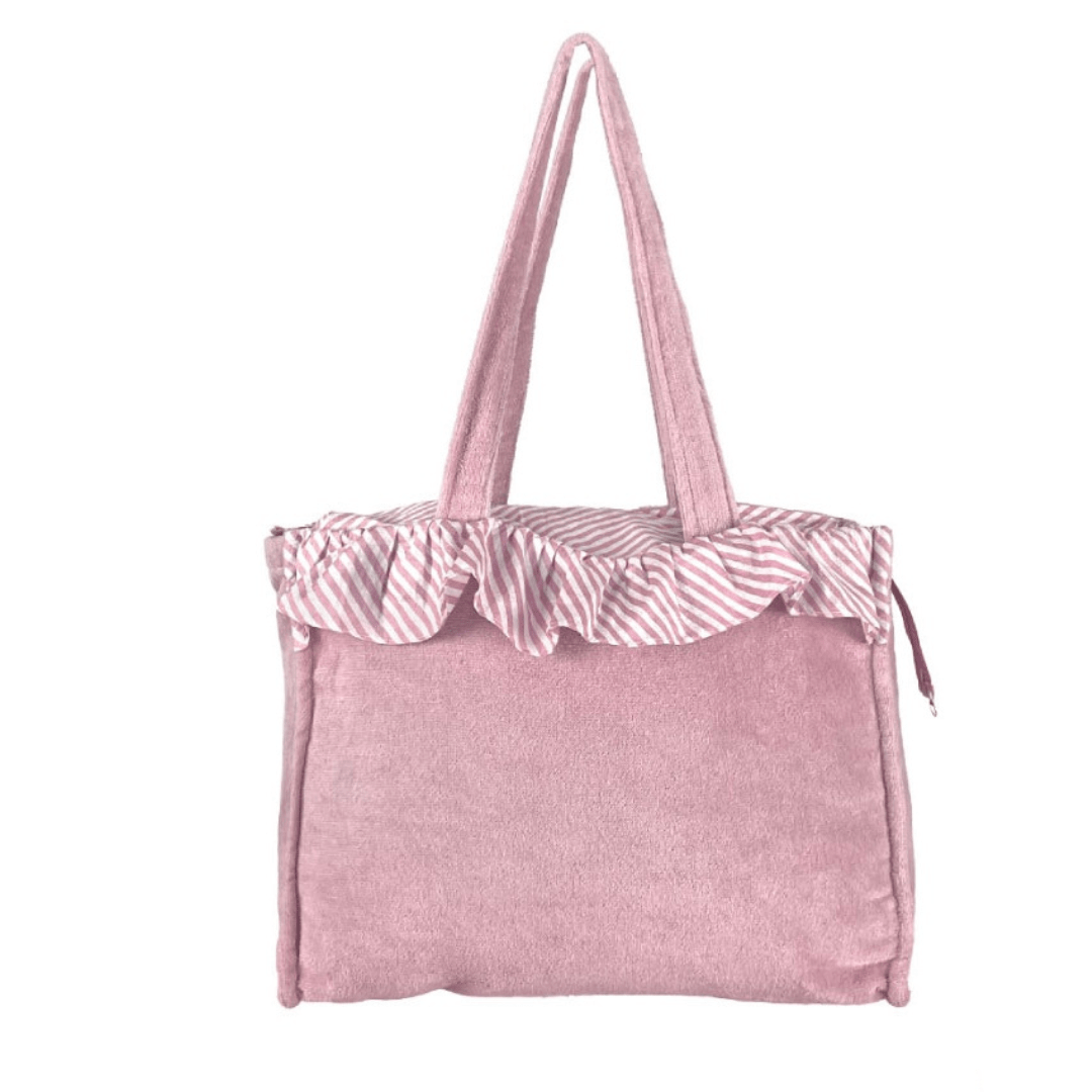 Lovely Beach Borsa Mare Velour Costa Azzurra - Scegli il Colore