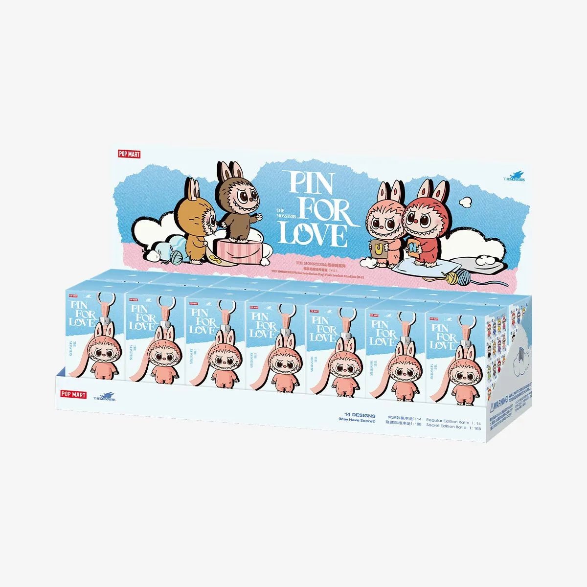 Pop Mart Labubu Pin For Love N - Z Original - Bikini D'amare Riccione