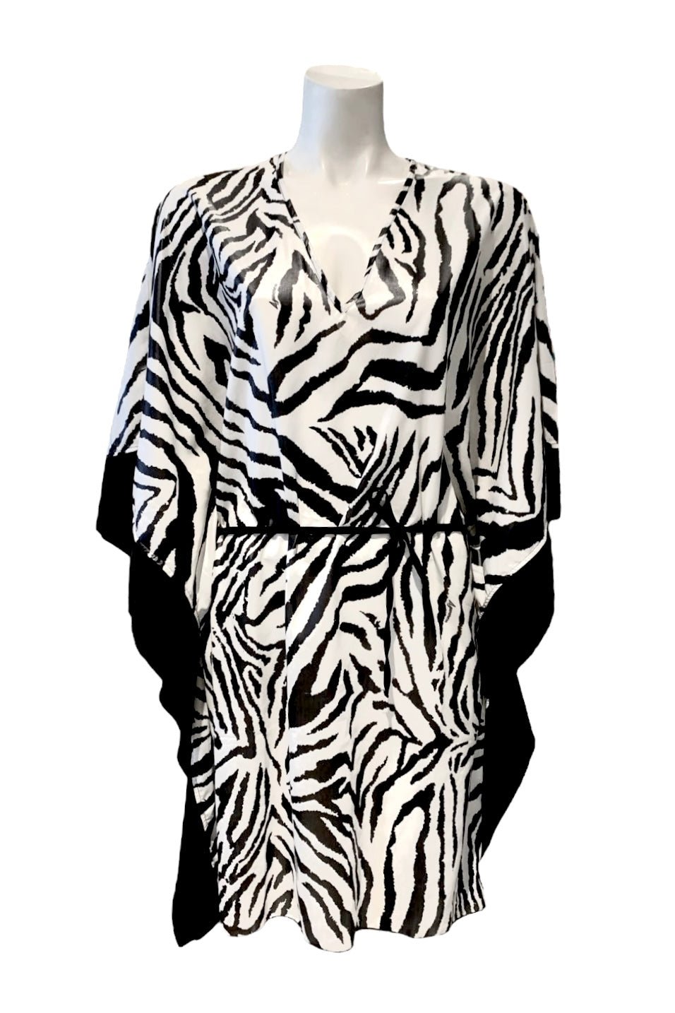 4giveness Kaftano Zebra Night - Bikini D'amare Riccione