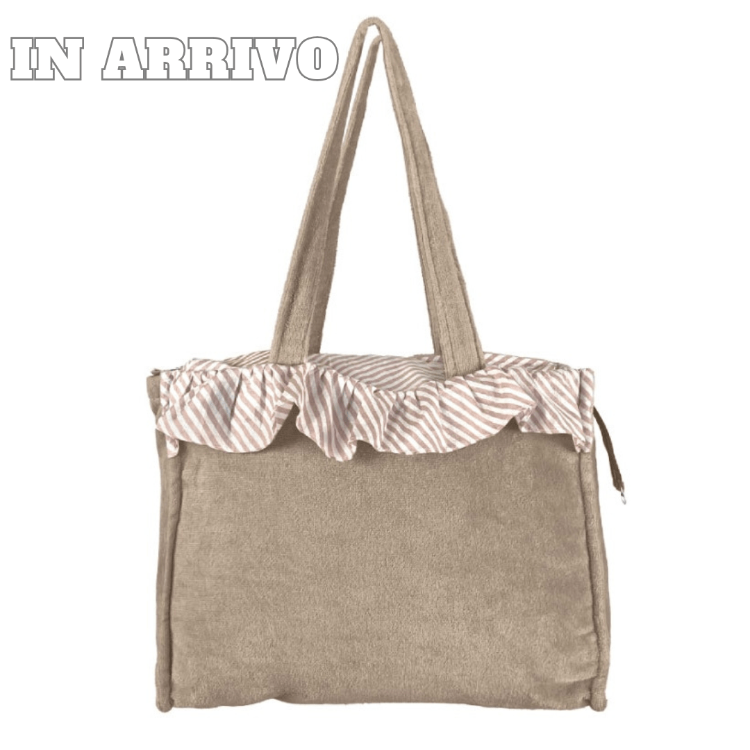 Lovely Beach Borsa Mare Velour Costa Azzurra - Scegli il Colore