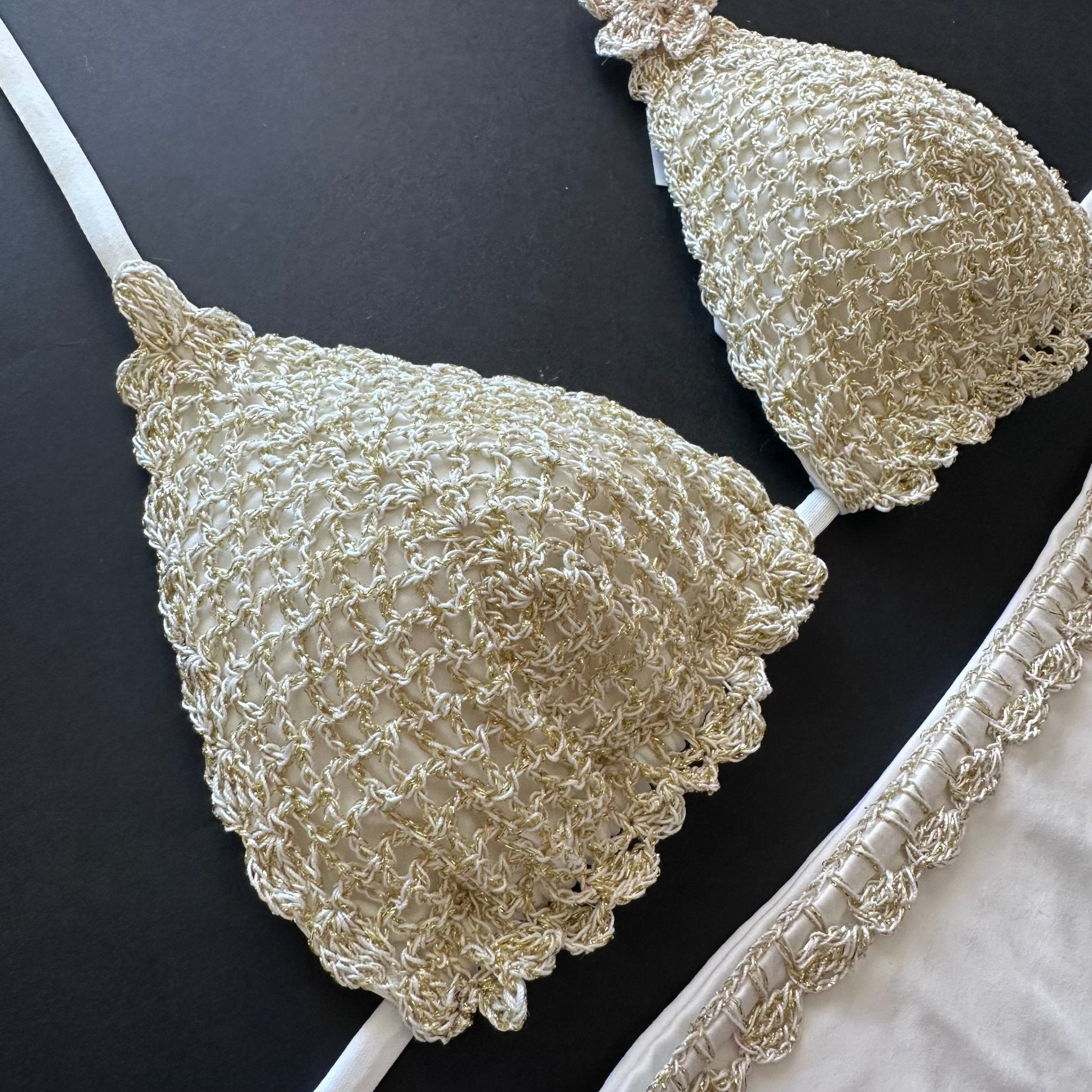 Genius Bikini Triangolo Uncinetto Genius Beachwear
