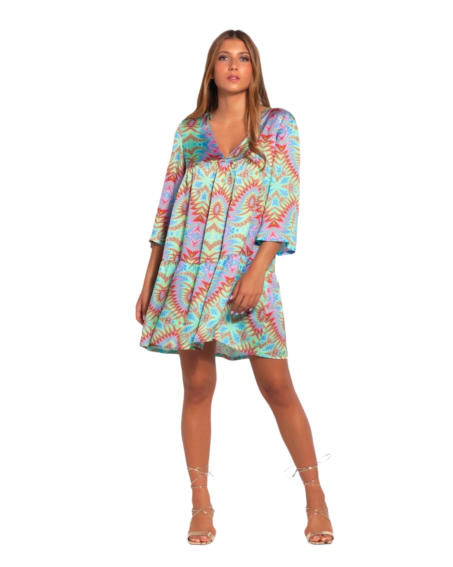 2Bekini Abito Corto Fantasy Azzurro 2Bekini