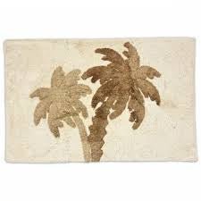 Lovely Shabby Tappeto Bagno Palme - Scegli il Colore - Bikini D'amare Riccione