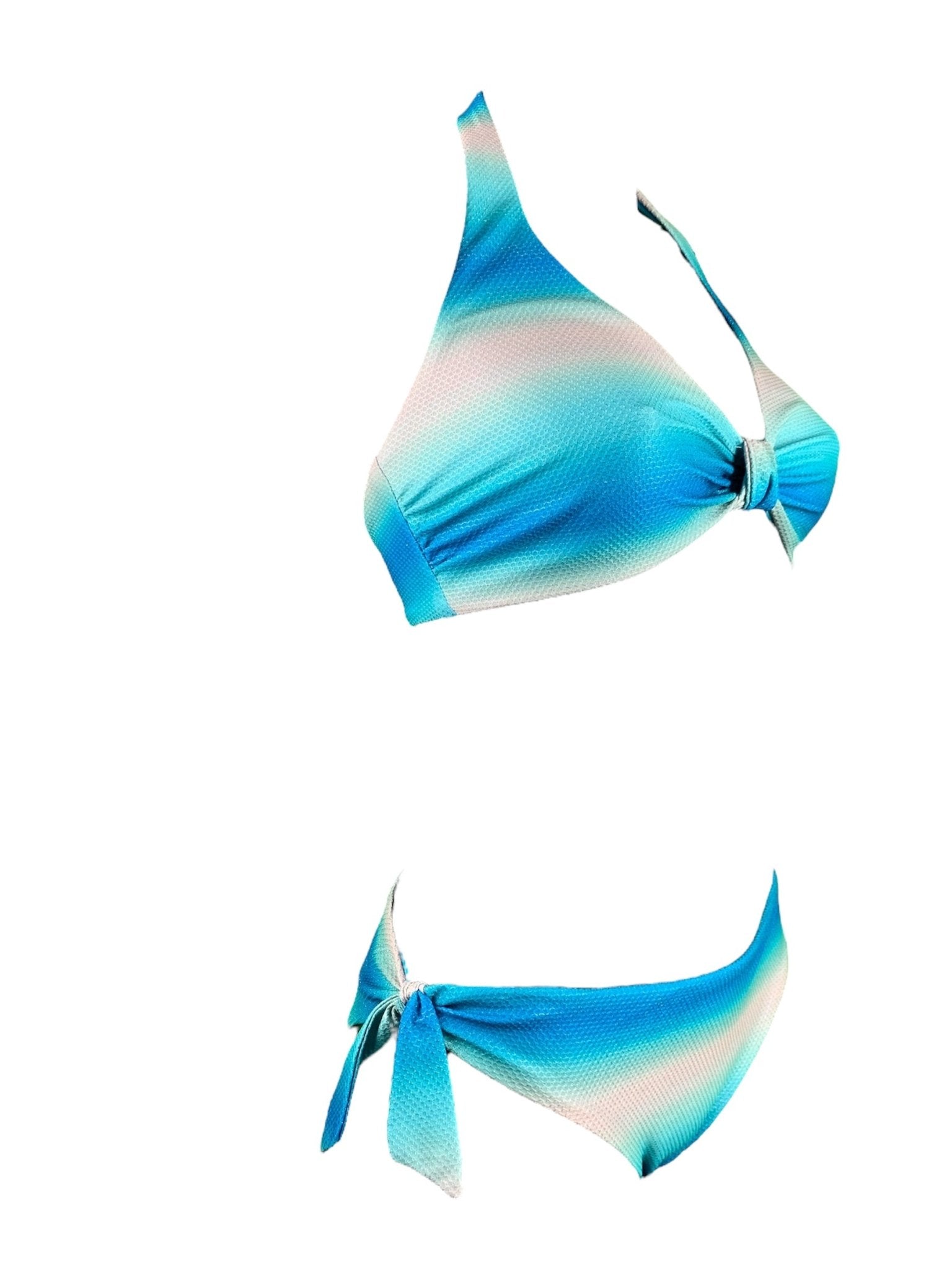 Genius Bikini Triangolone Nuance Azzurro Genius Beachwear