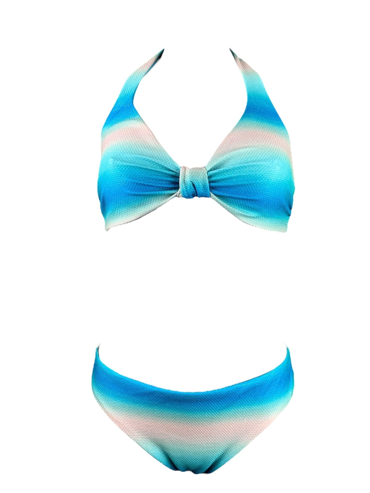 Genius Bikini Triangolone Nuance Azzurro Genius Beachwear