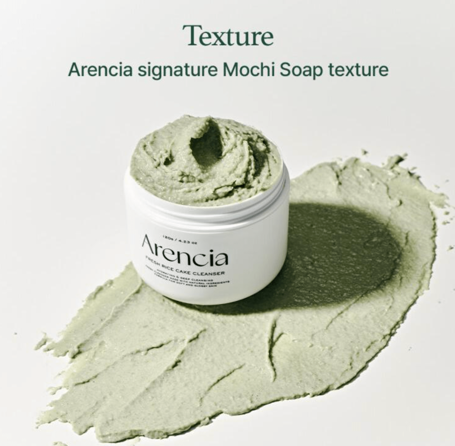 Arencia Maschera Viso Schiumogena Detergente al Riso Coreano Mochi 120 g - Bikini D'amare Riccione