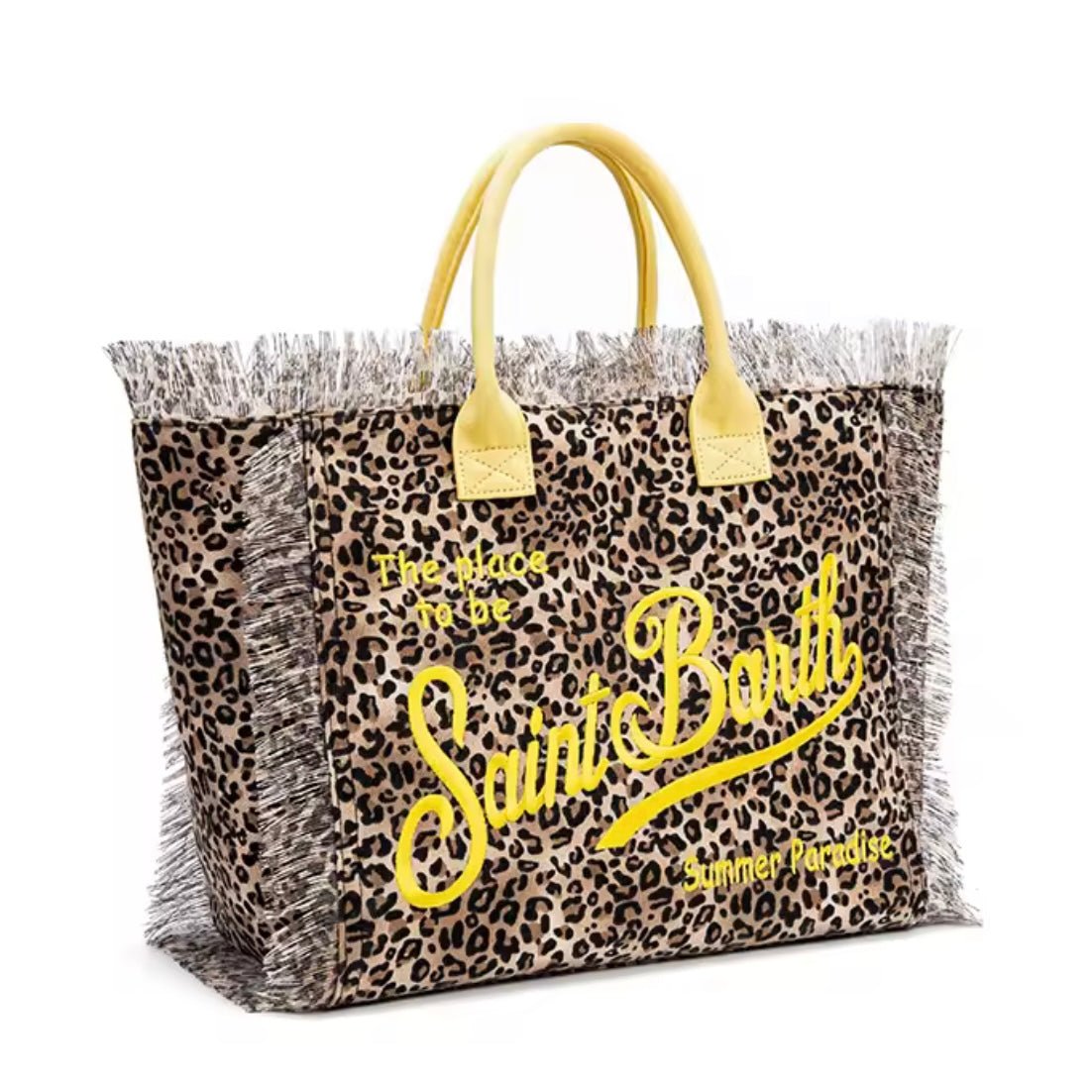 MC2 Saint Barth Borsa Spalla Vanity Sand Leopard - Bikini D'amare Riccione