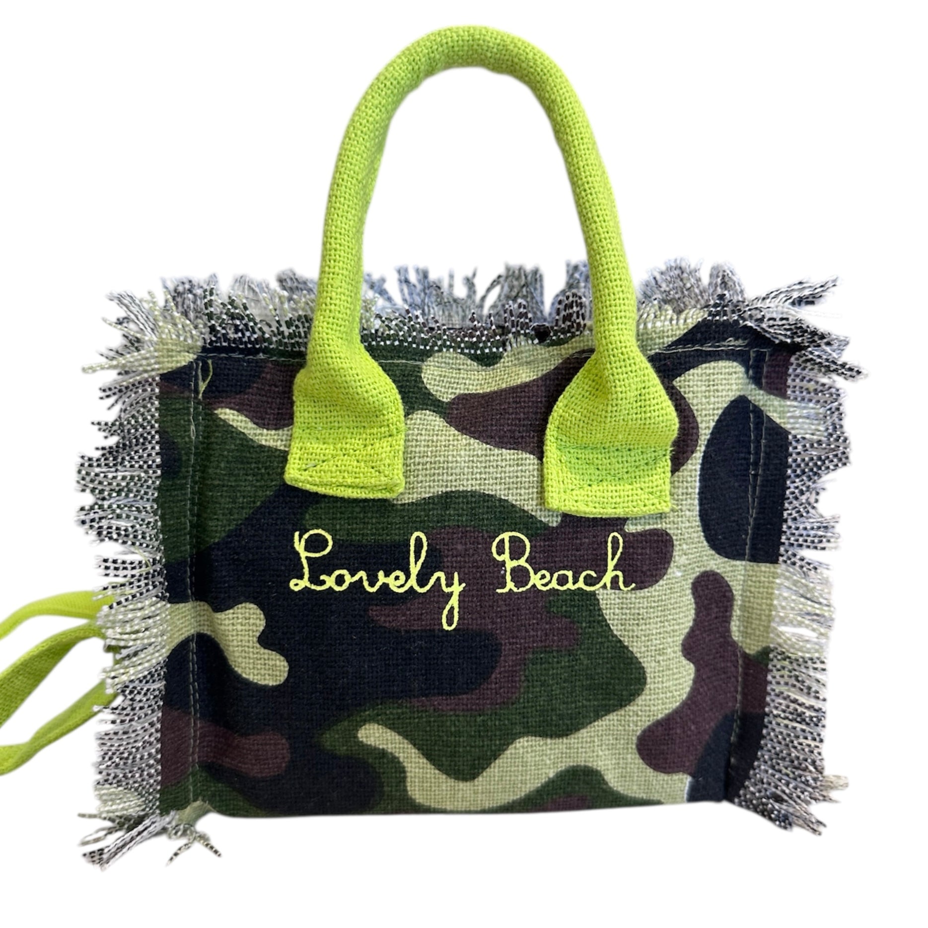 Lovely Beach Borsetta Tracolla Camo Militare Stella - Bikini D'amare Riccione