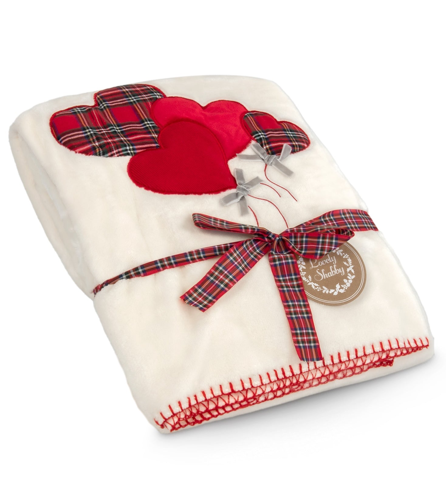 Lovely Shabby Plaid Ballons 130 x 160 Lovely Shabby