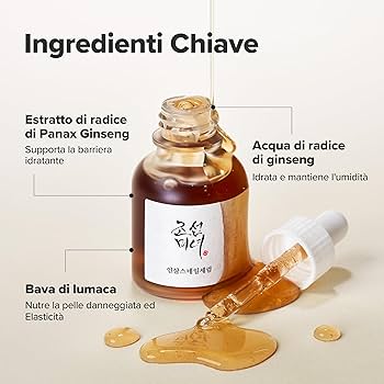 Beauty Of Joseon Siero Rivitalizzante al Ginseng e Bava di Lumaca 30 Ml - Bikini D'amare Riccione