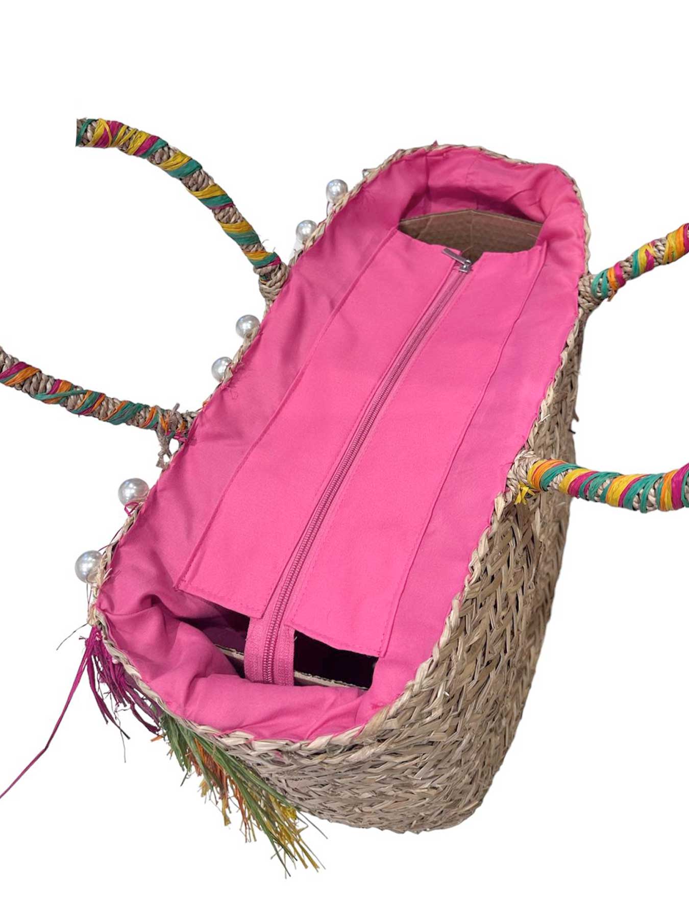 Borsa Mare di Paglia Carioca Bikini D'amare