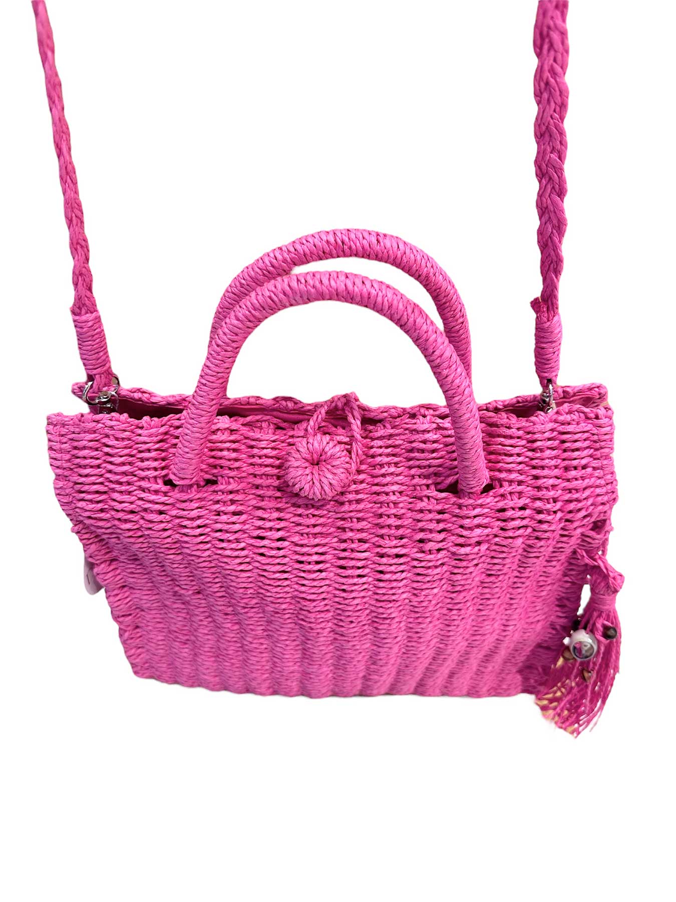 Borsetta Mare Tracolla Paglia Bikini D'amare